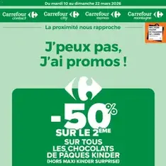 Carrefour City catalogue J'peux pas - Prévisualisation du catalogue valable à partir du 10/03/2026