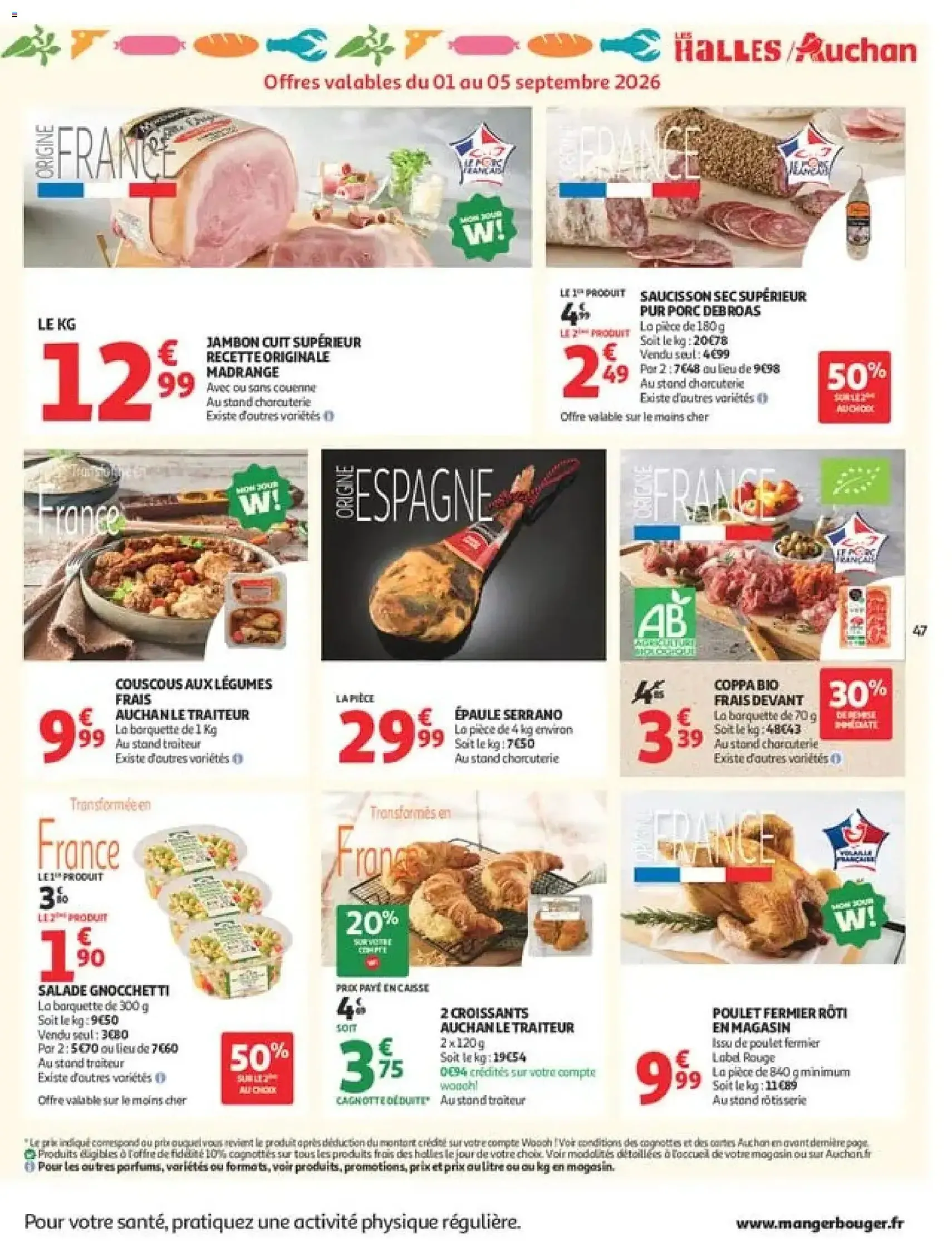 Auchan catalogue - brochure valable à partir du 01/09/2026, page 49 sur 72