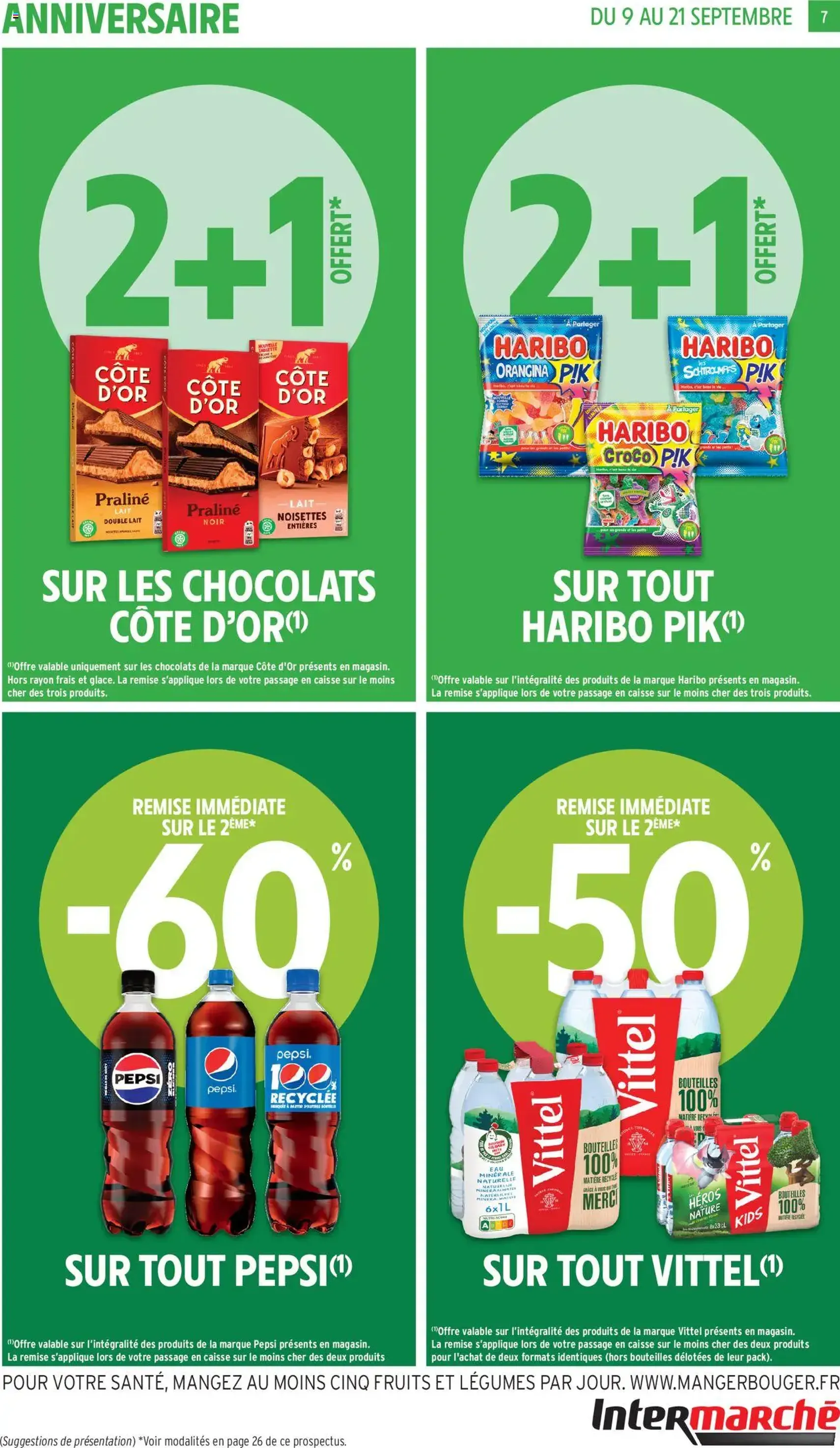 Intermarché - C'est le très gros anniversaire - brochure valable à partir du 09/09/2025, page 7 sur 36 Intermarché - C'est le très gros anniversaire - brochure valable à partir du 09/09/2025, page 7 sur 36