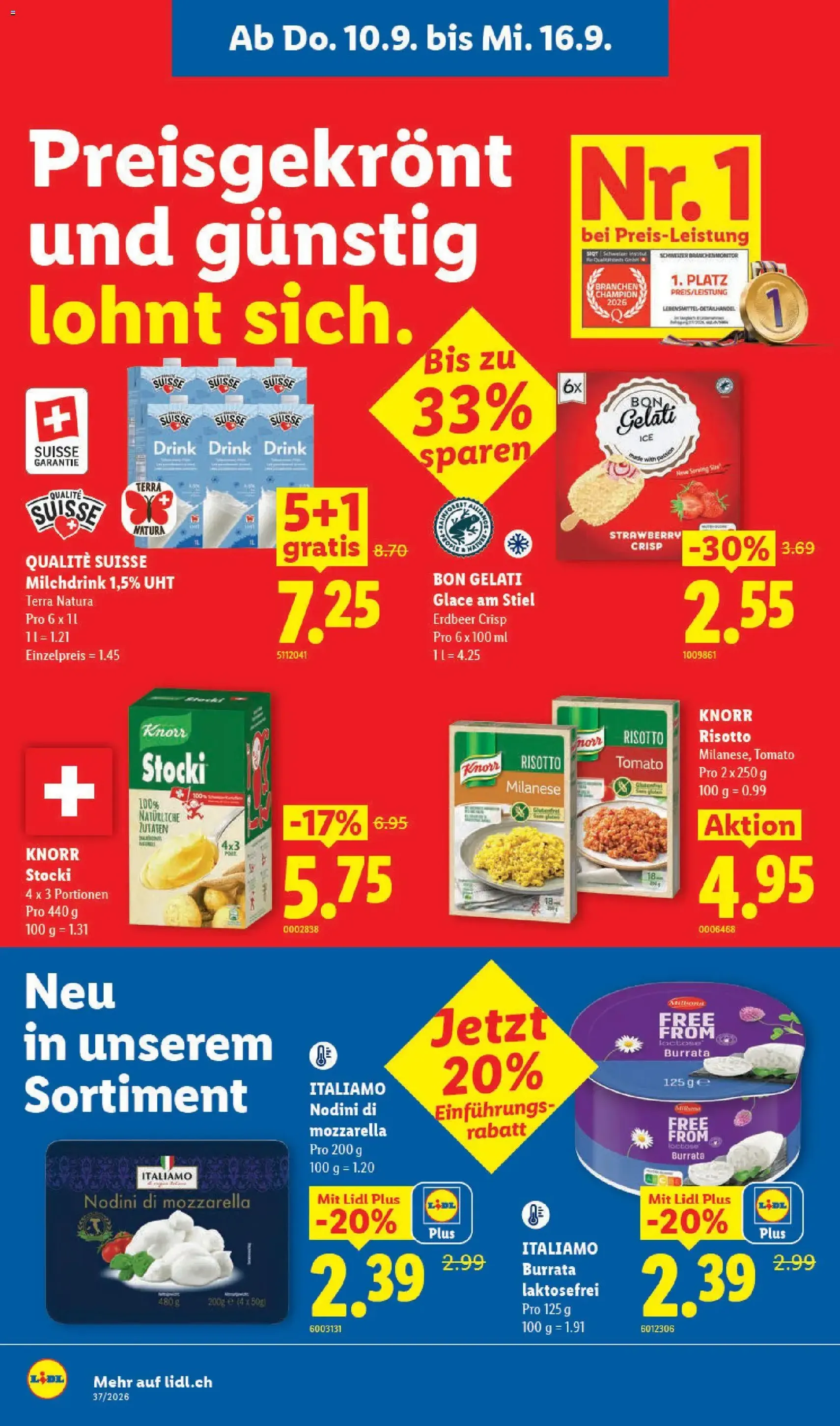 Lidl aktionen - Gültiger Prospekt ab 10.09.2026, Seite 8 von insgesamt 33