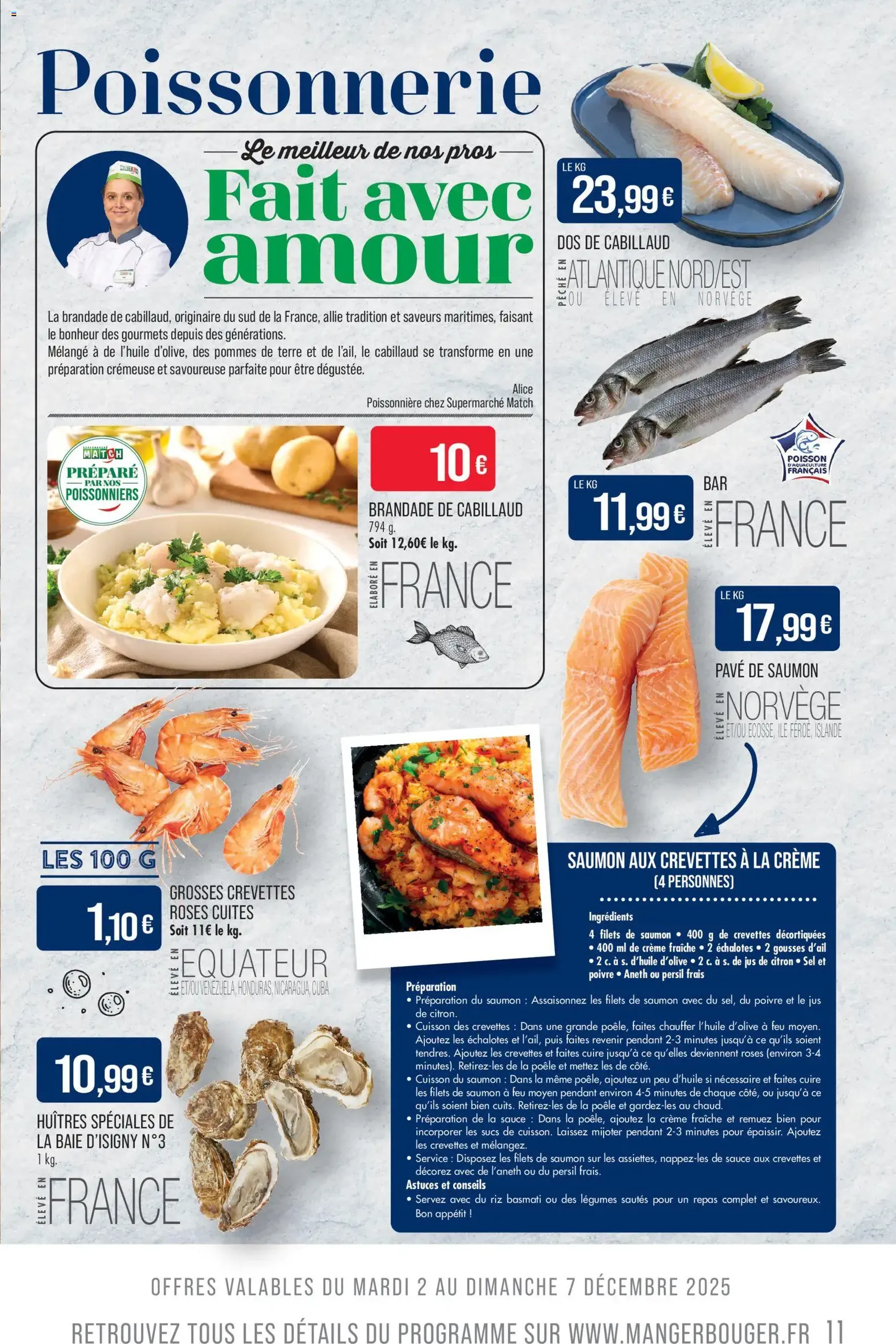 Match Supermarché catalogue - brochure valable à partir du 02/12/2025, page 11 sur 36