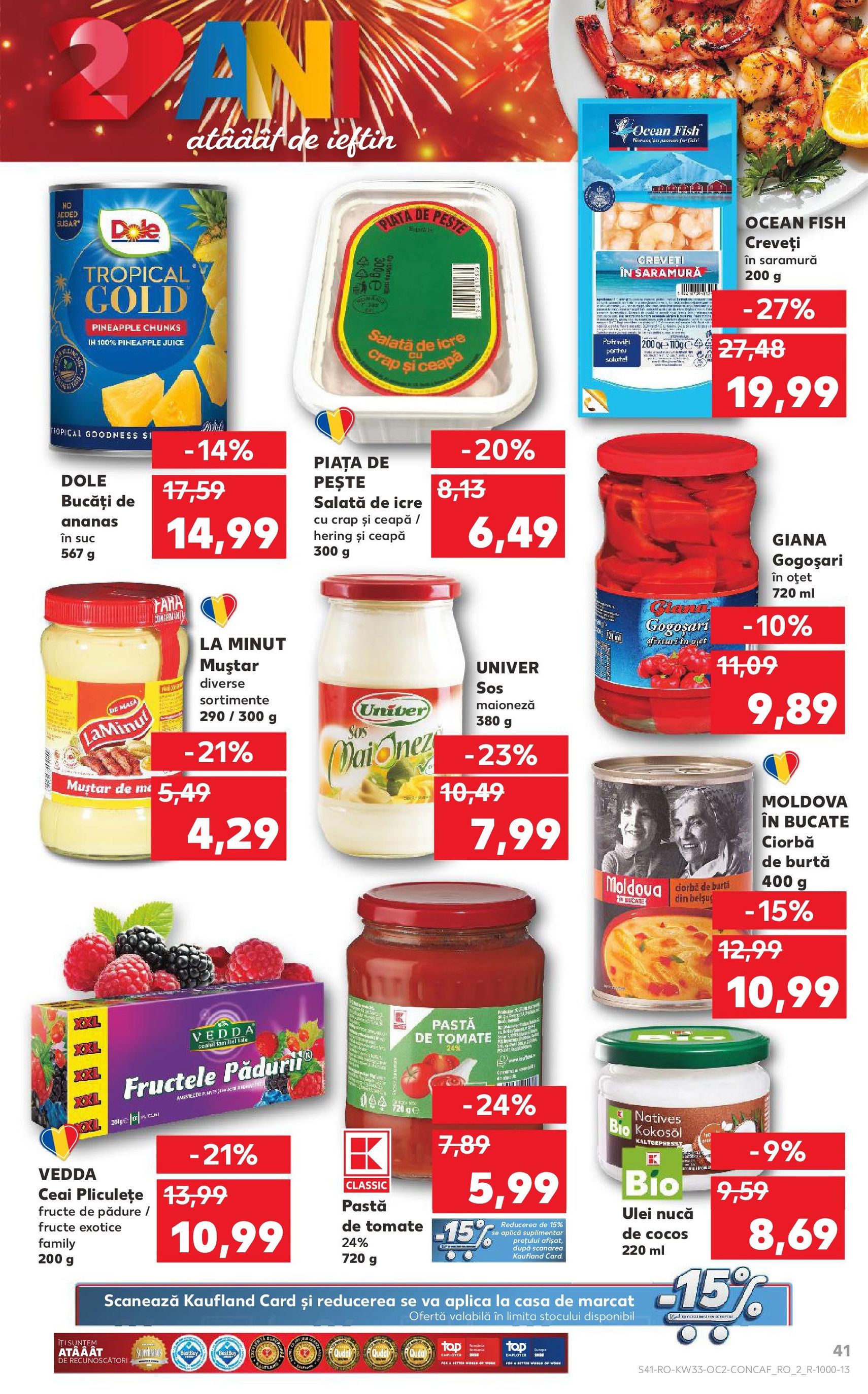 Catalog Kaufland - București - cataloage valabile începând cu 13.08.2025 pagina 41 din 66 Catalog Kaufland - București - cataloage valabile începând cu 13.08.2025 pagina 41 din 66