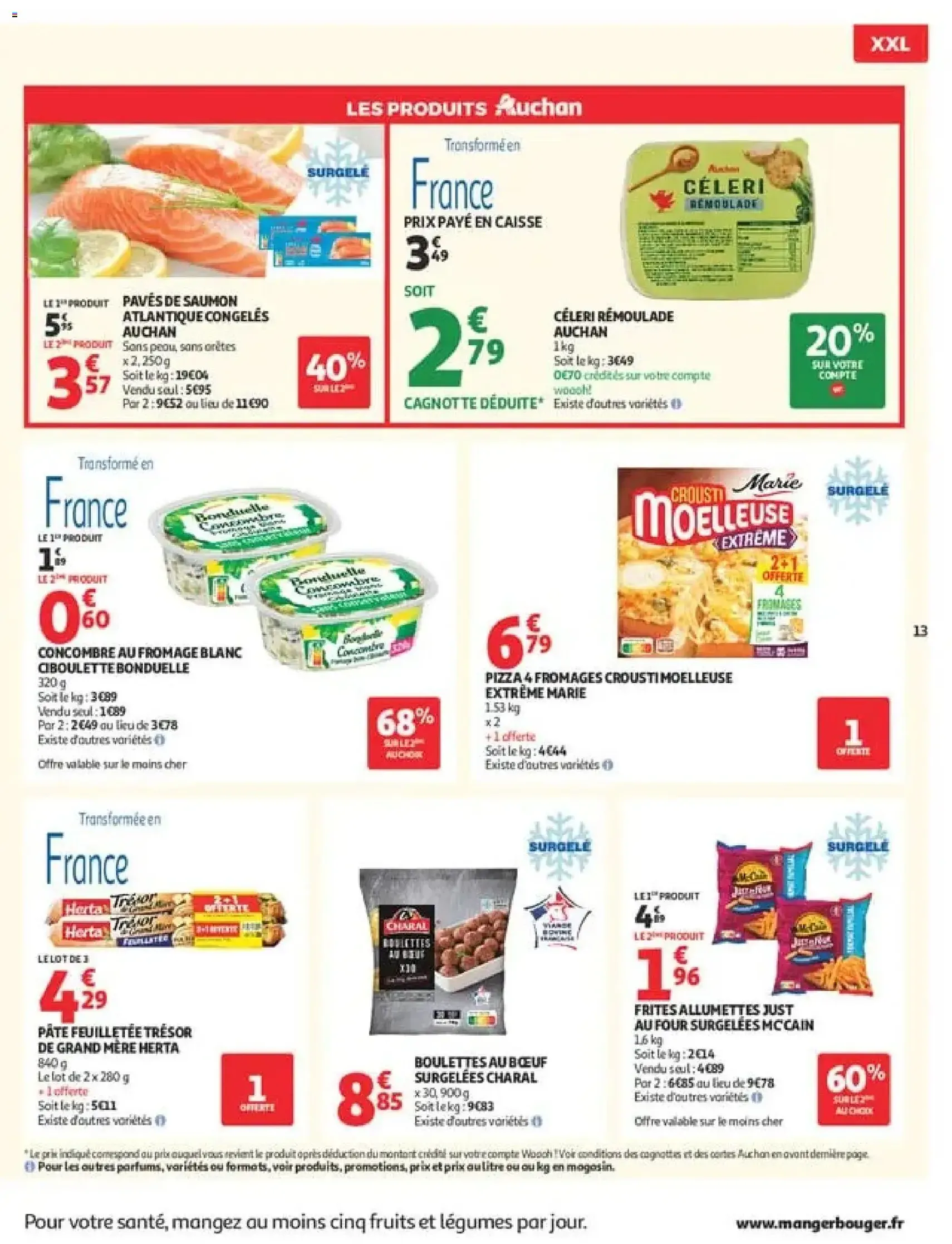 Auchan Promos XXL, rentrée - brochure valable à partir du 21/07/2026, page 13 sur 49