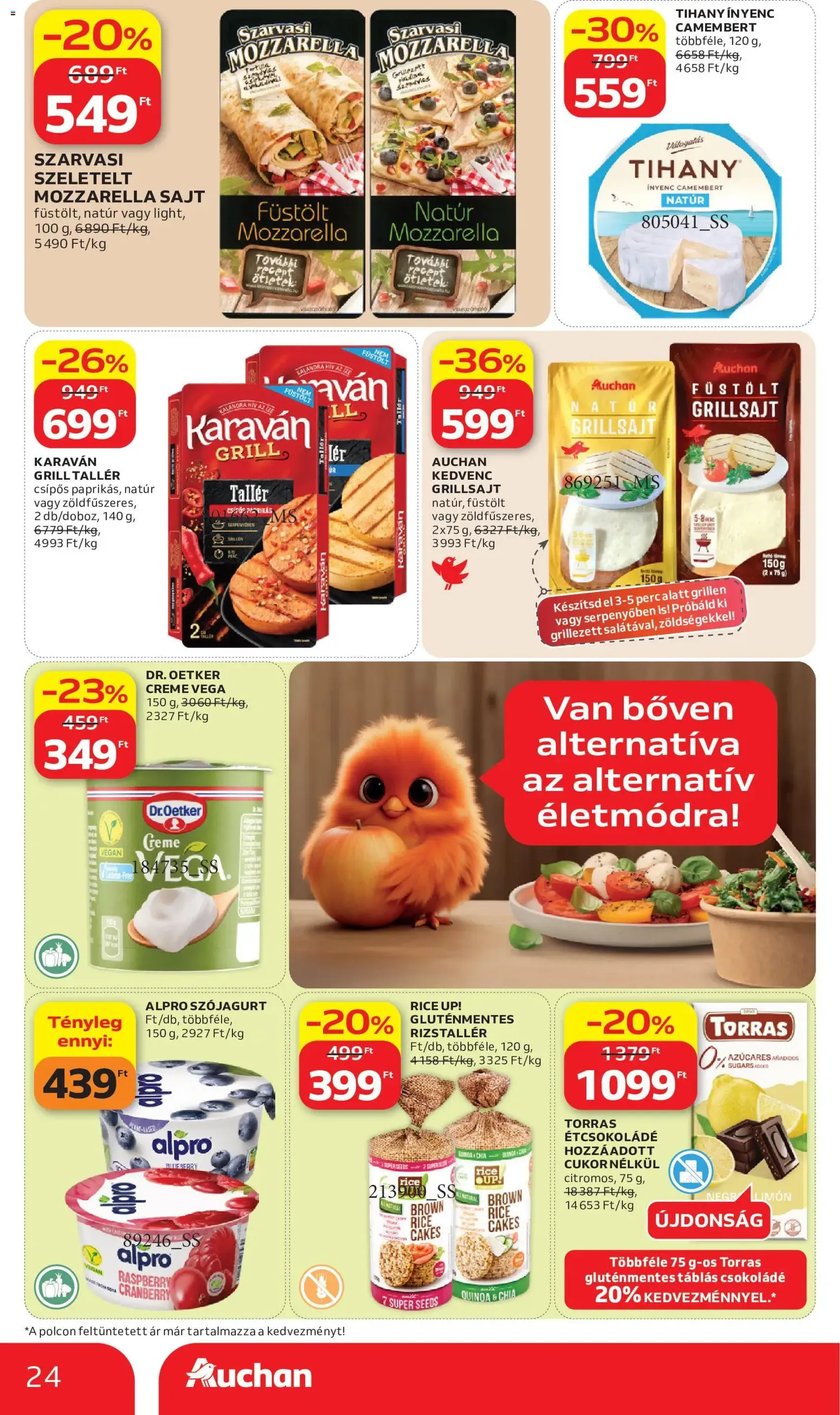 Auchan akciós újság - 2026.07.02. érvényes szórólap 24 oldal 56 oldalból