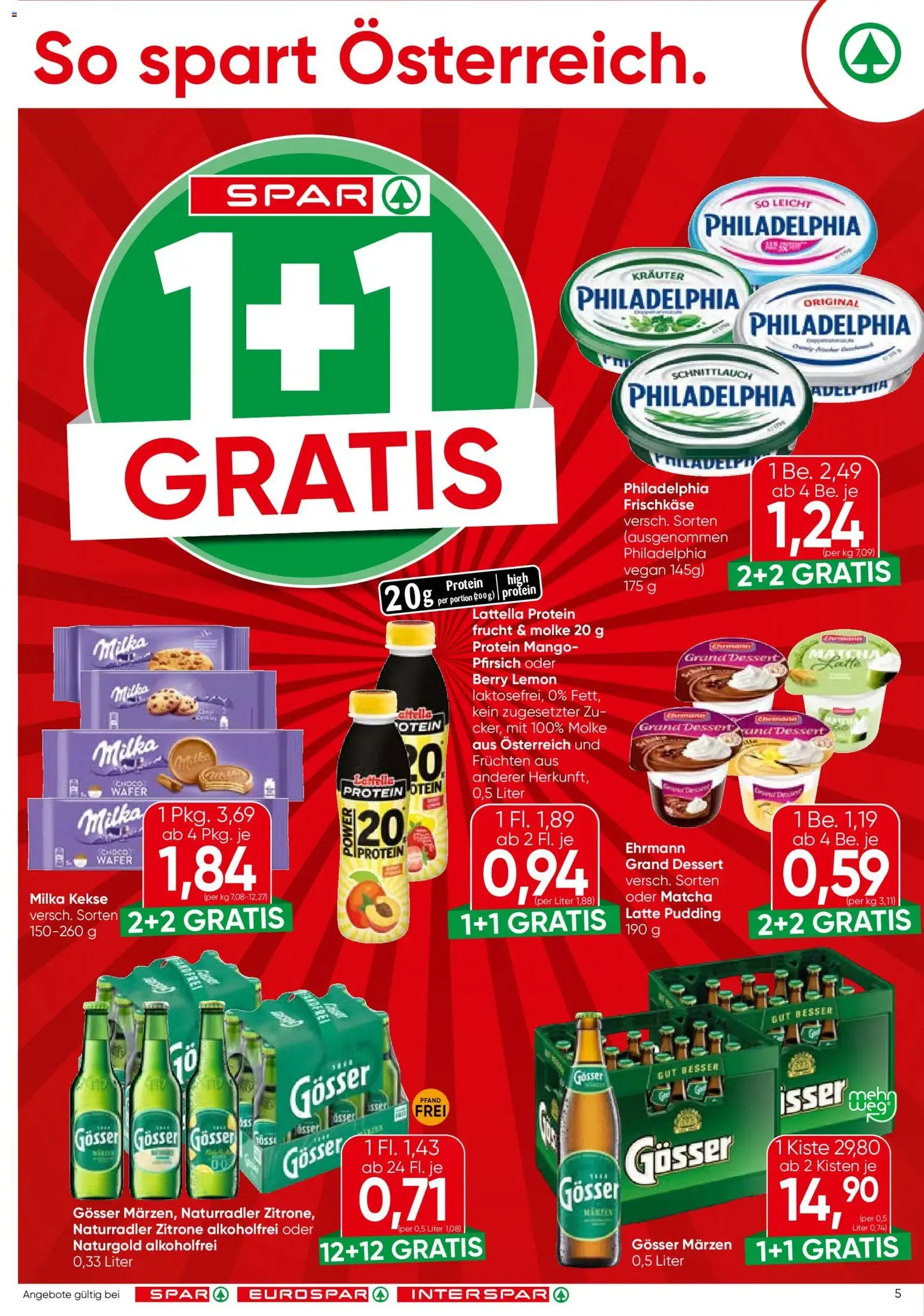 Spar - Flugblatt - Gültiger Prospekt ab 03.09.2026, Seite 5 von insgesamt 16