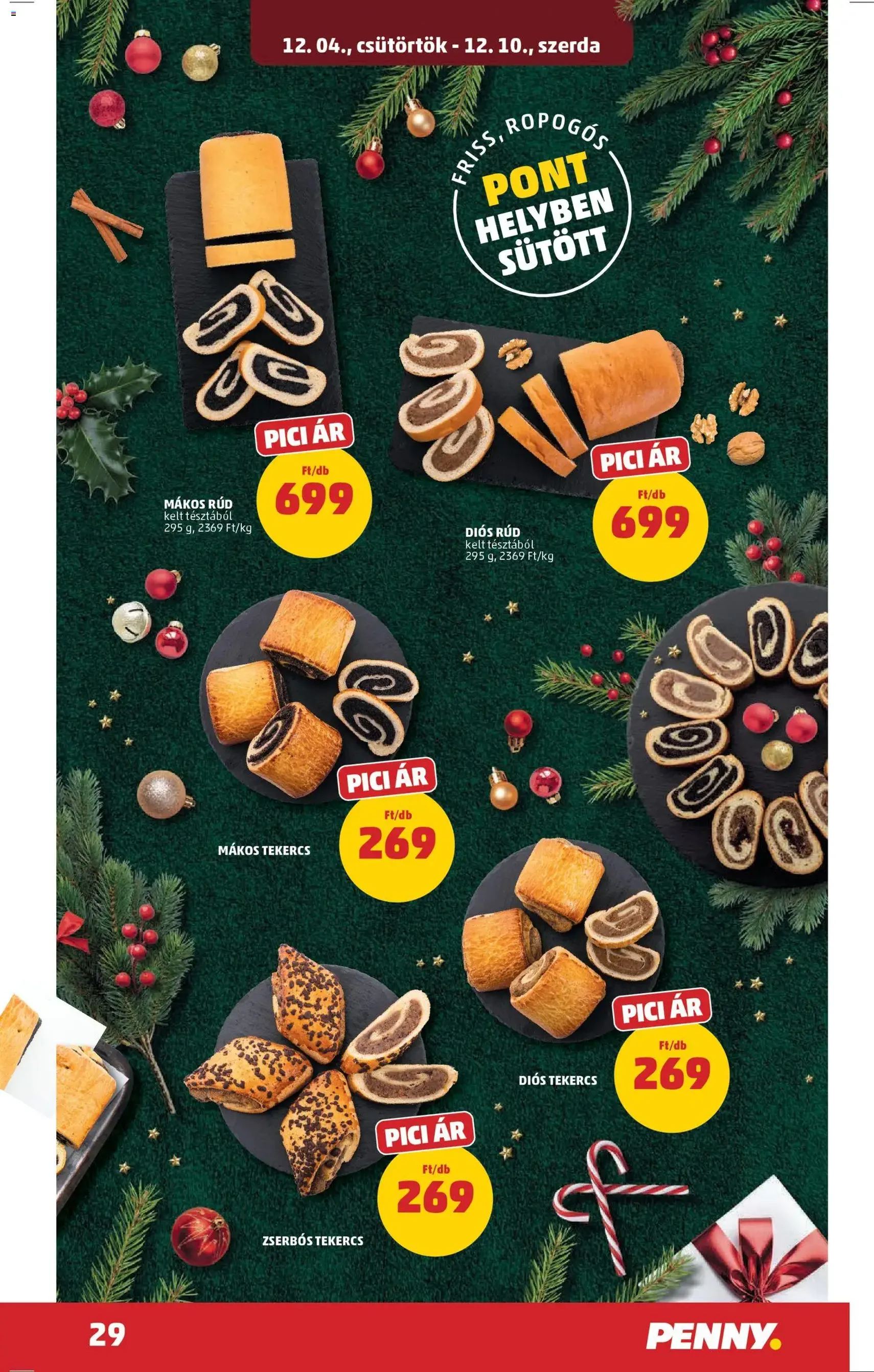 PENNY Akciós újság - 2025.12.04. érvényes szórólap 33 oldal 45 oldalból