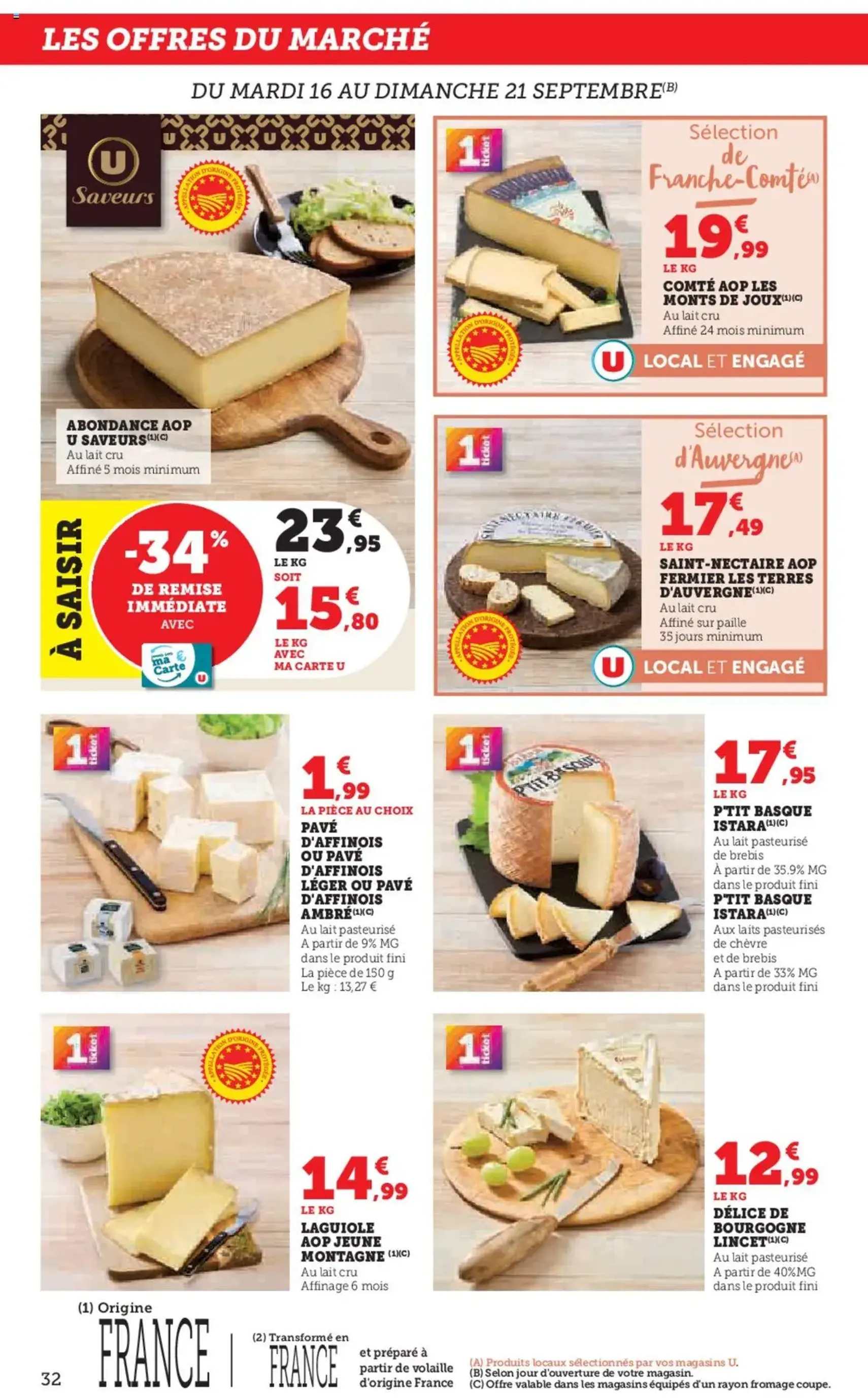 Hyper U catalogue - brochure valable à partir du 16/09/2025, page 32 sur 44 Hyper U catalogue - brochure valable à partir du 16/09/2025, page 32 sur 44