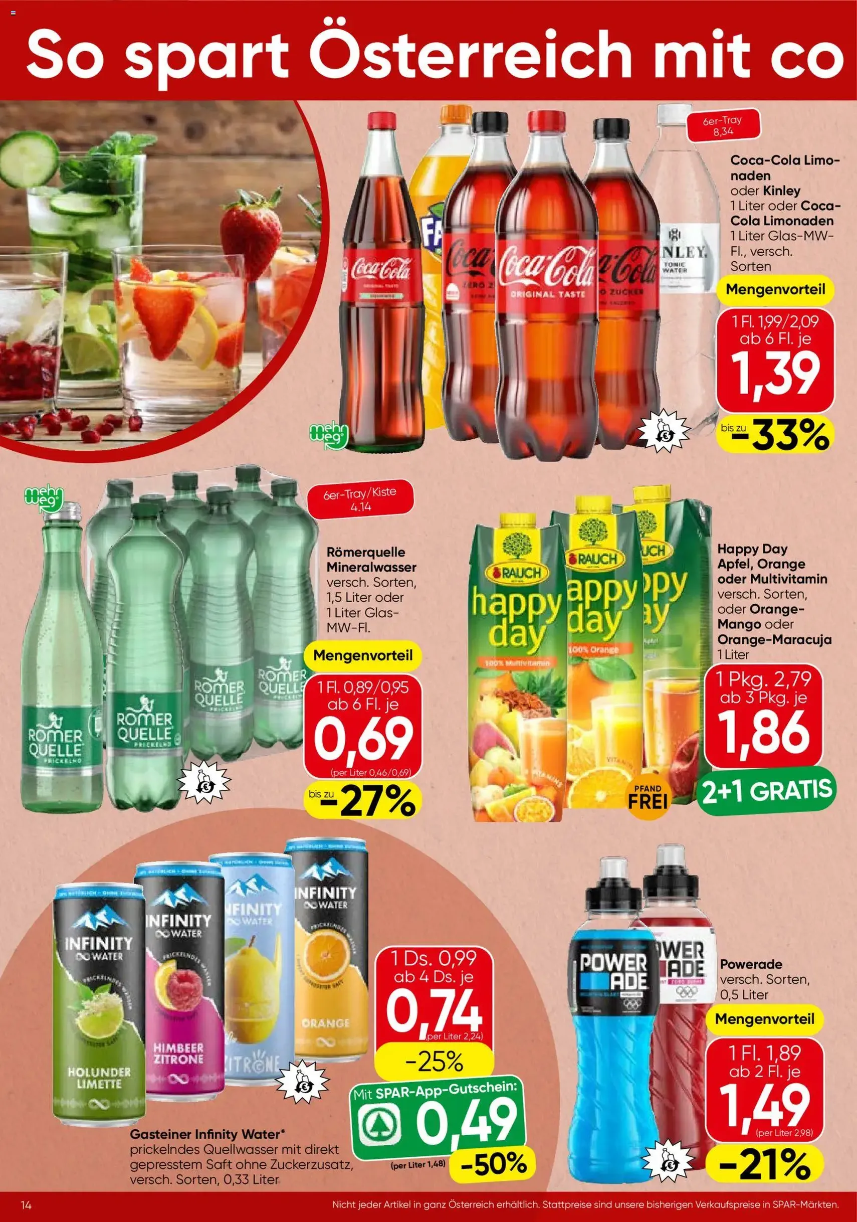 Spar - Flugblatt - Gültiger Prospekt ab 27.08.2026, Seite 14 von insgesamt 20