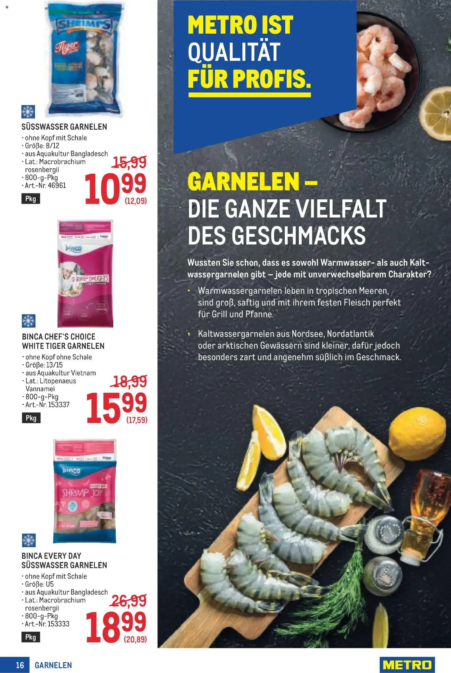 Metro angebote Profi - Gültiger Prospekt ab 25.06.2026, Seite 16 von insgesamt 72
