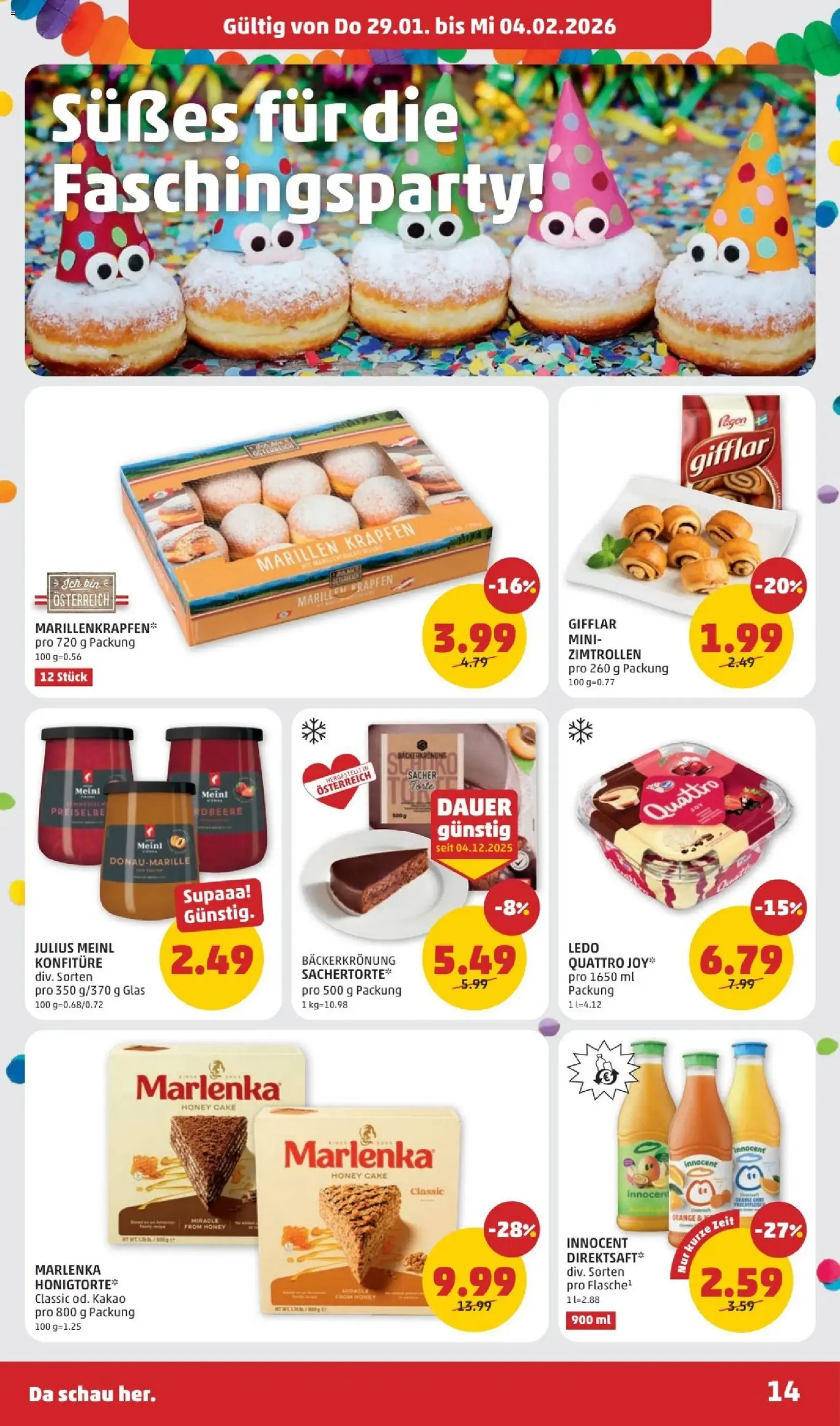 Penny Markt Flugblatt - Gültiger Prospekt ab 29.01.2026, Seite 14 von insgesamt 32