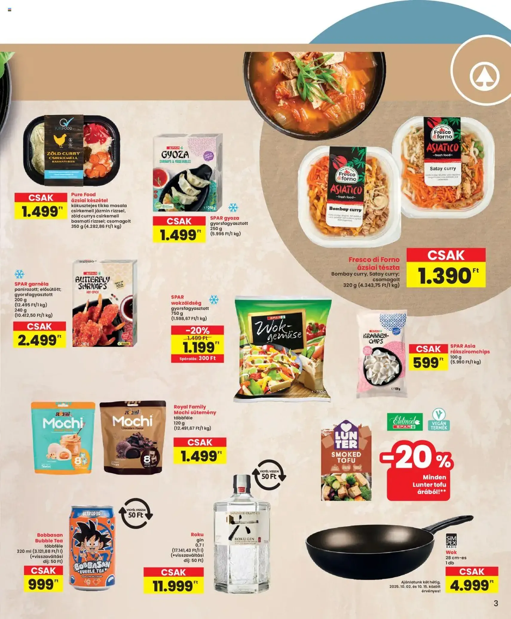 Interspar Akciós újság - 2025.10.02. érvényes szórólap 3 oldal 18 oldalból Interspar Akciós újság - 2025.10.02. érvényes szórólap 3 oldal 18 oldalból