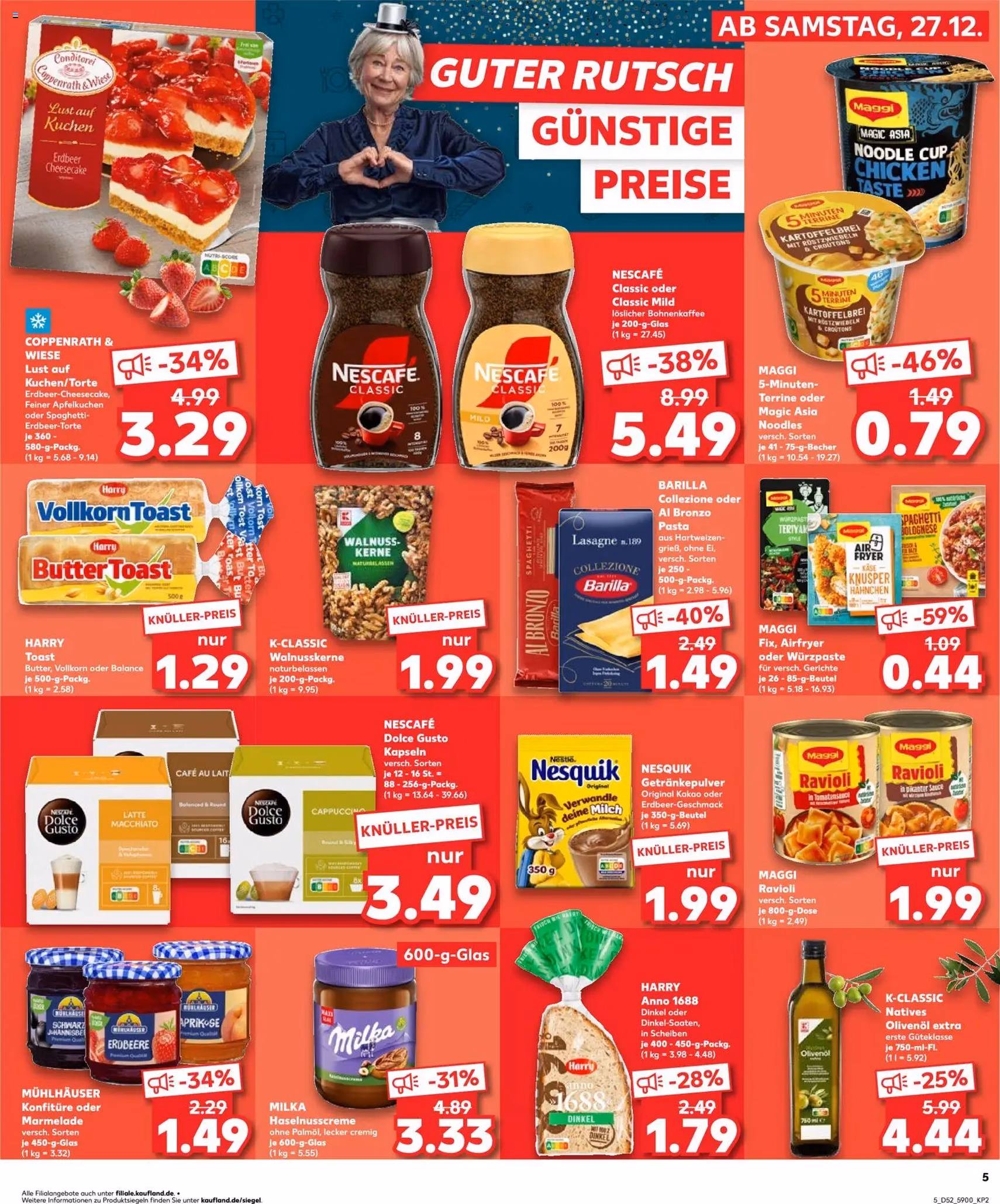 Kaufland Prospekt - Gültiger Prospekt ab 27.12.2025, Seite 5 von insgesamt 34
