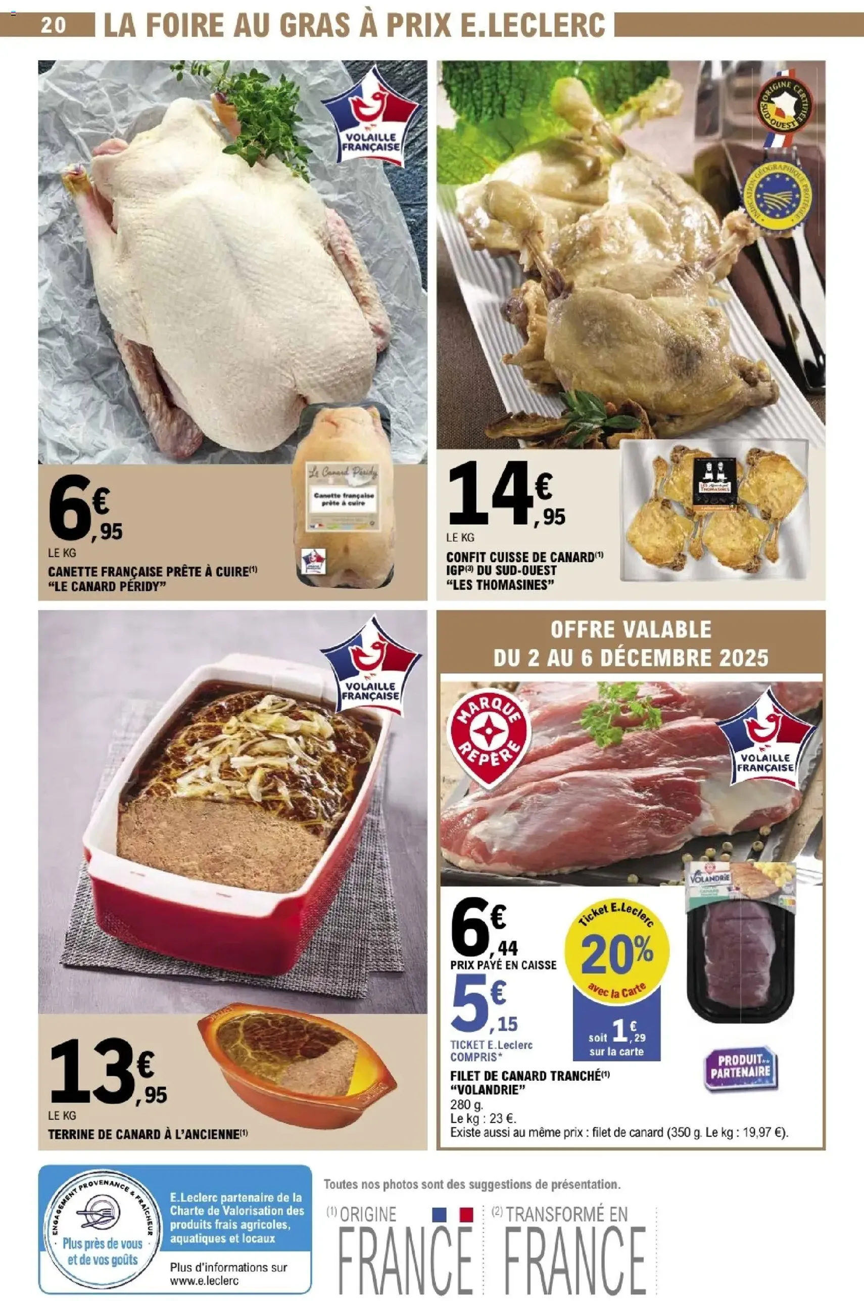 E.Leclerc catalogue semaine 49 - brochure valable à partir du 02/12/2025, page 20 sur 80
