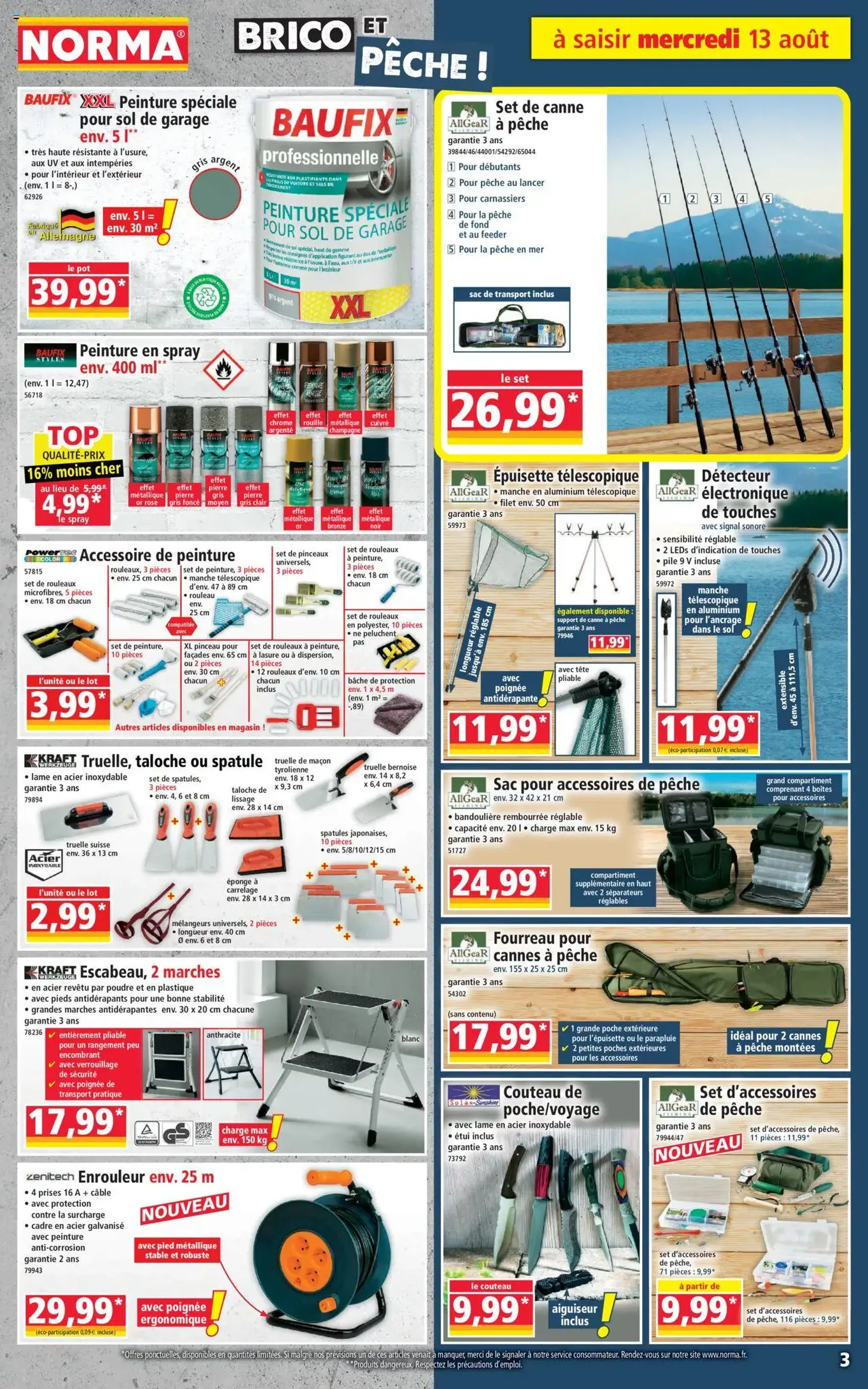 Norma catalogue - brochure valable à partir du 13/08/2025, page 3 sur 12