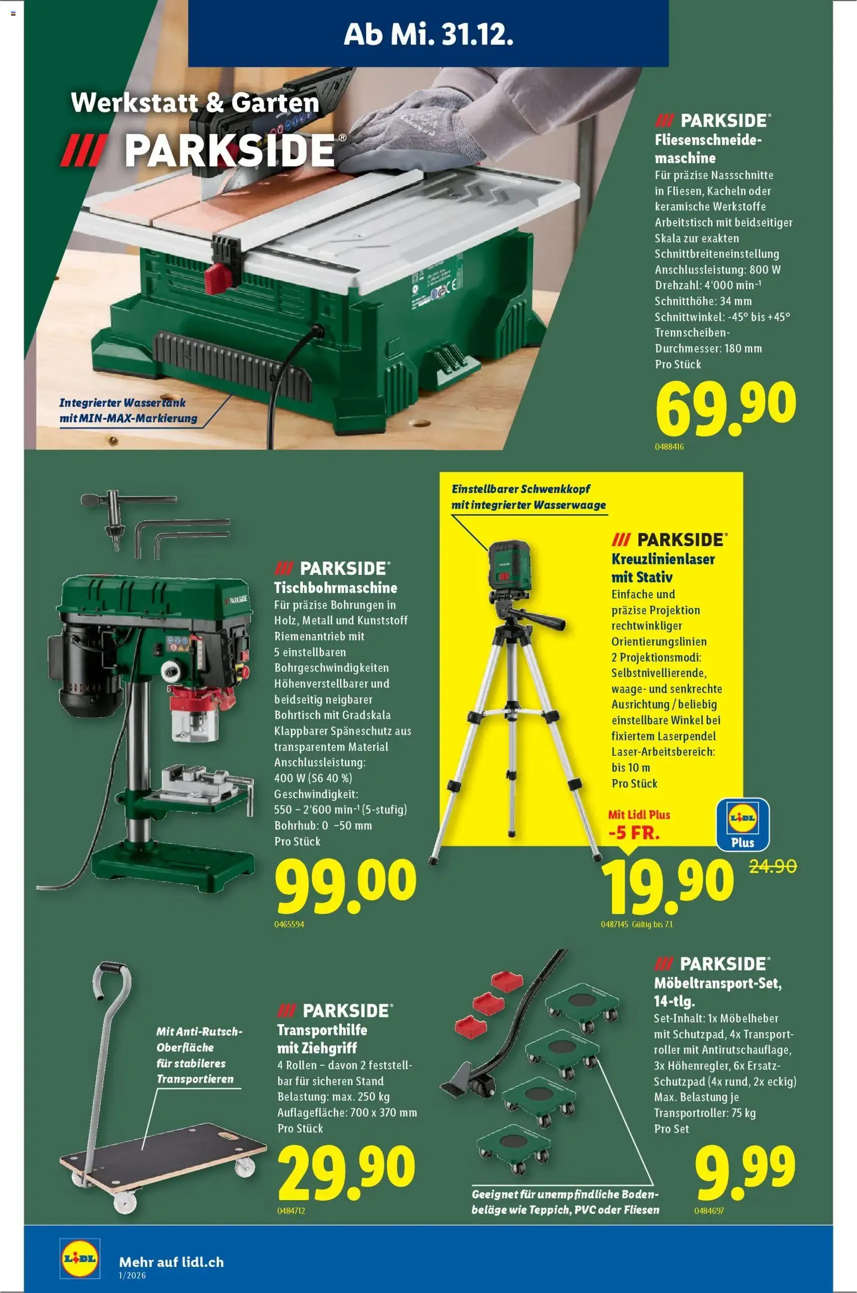 Lidl Aktionen - Gültiger Prospekt ab 31.12.2025, Seite 16 von insgesamt 32