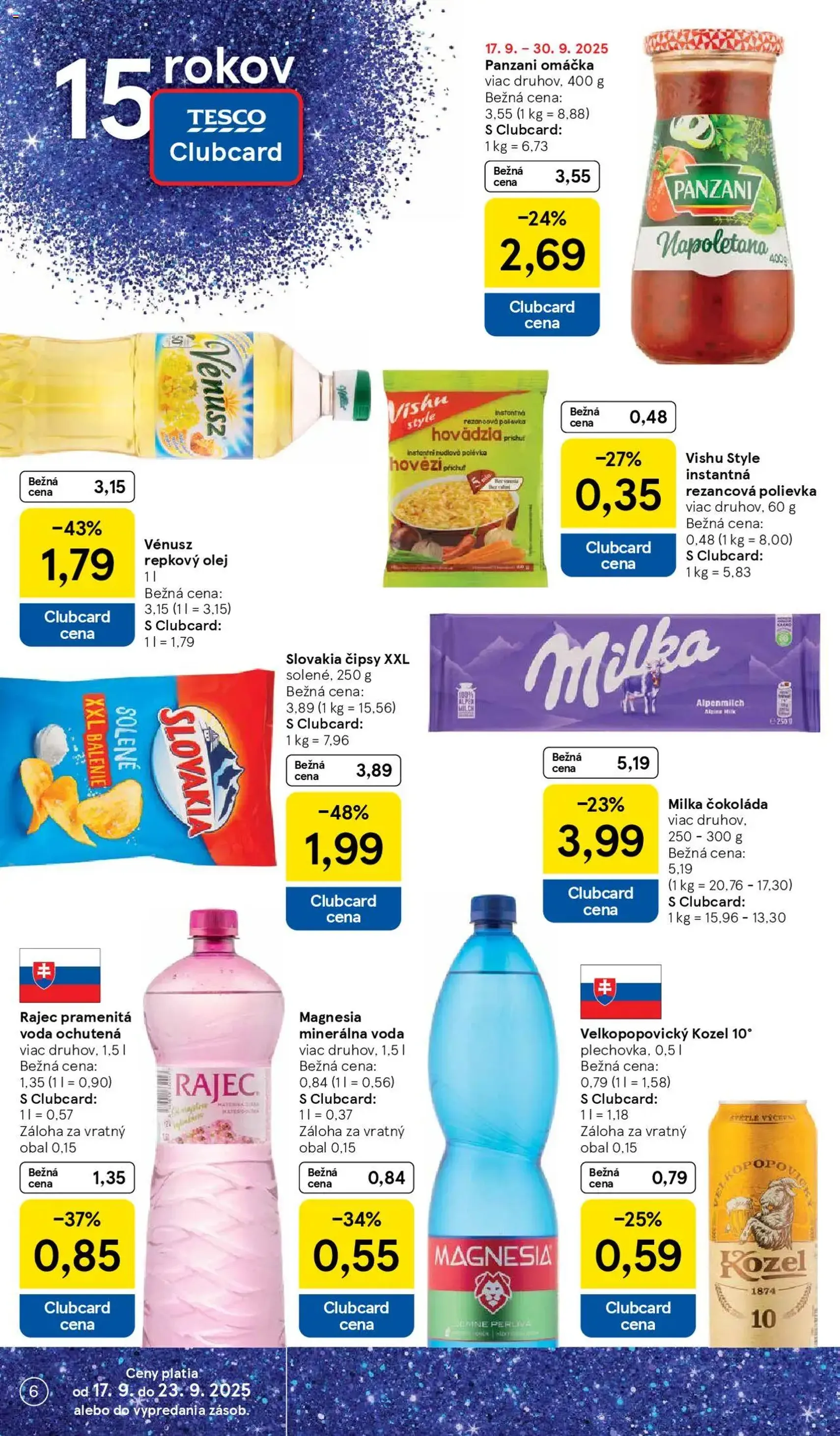 Tesco Hypermarket - leták - platný leták od 17.09.2025 strana 6 z 35
