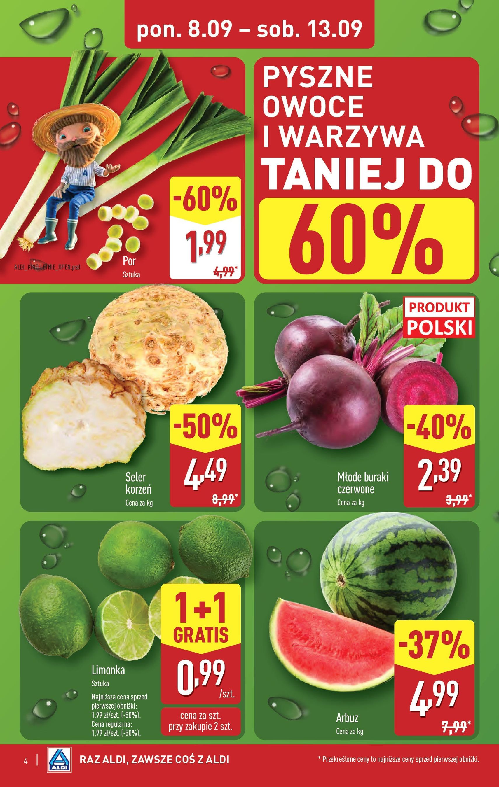 Aldi Gazetka - ważny gazetka od 08.09.2025 strona 4 z 44 Aldi Gazetka - ważny gazetka od 08.09.2025 strona 4 z 44