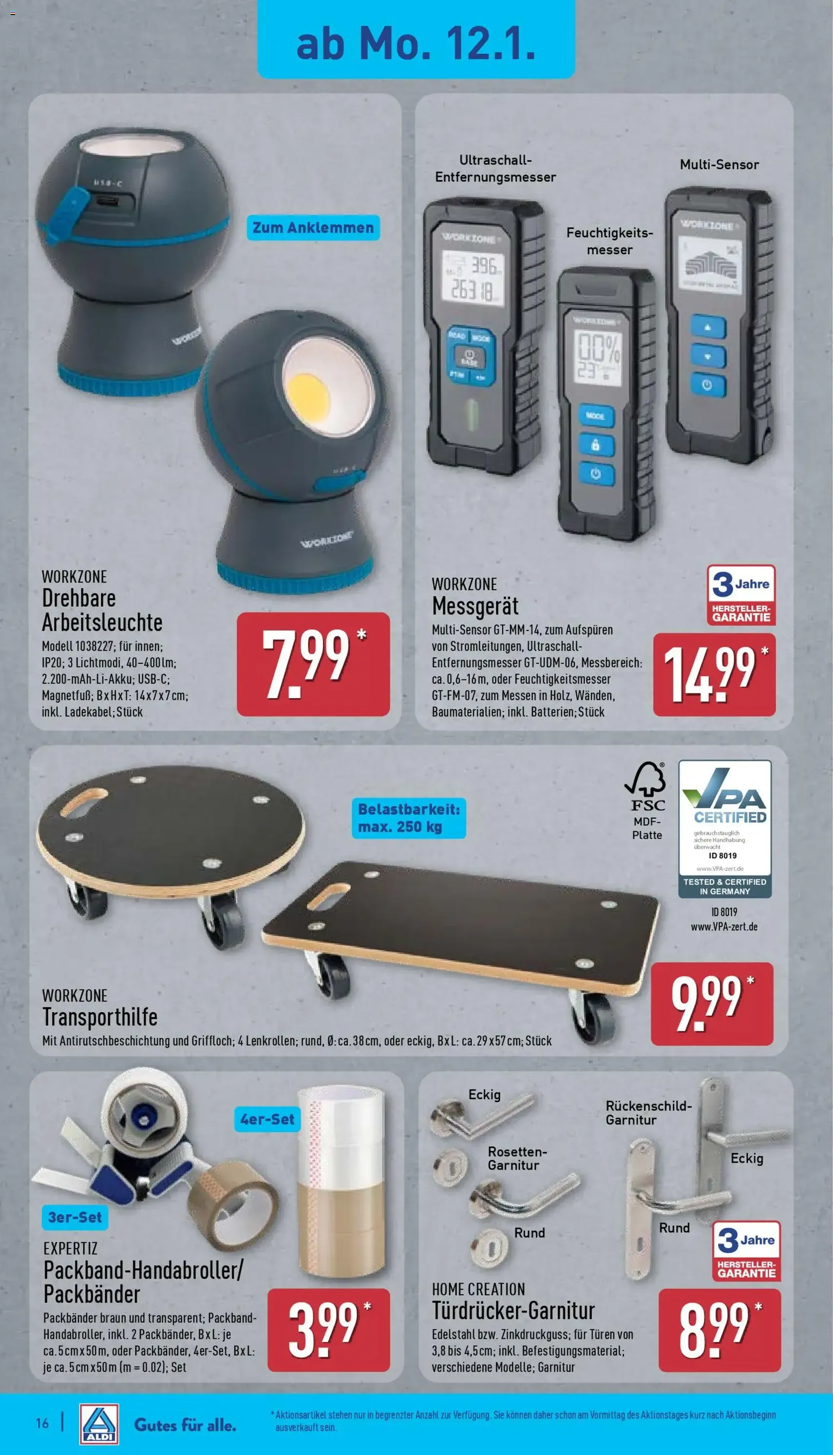 Aldi Prospekt - Gültiger Prospekt ab 12.01.2026, Seite 18 von insgesamt 44