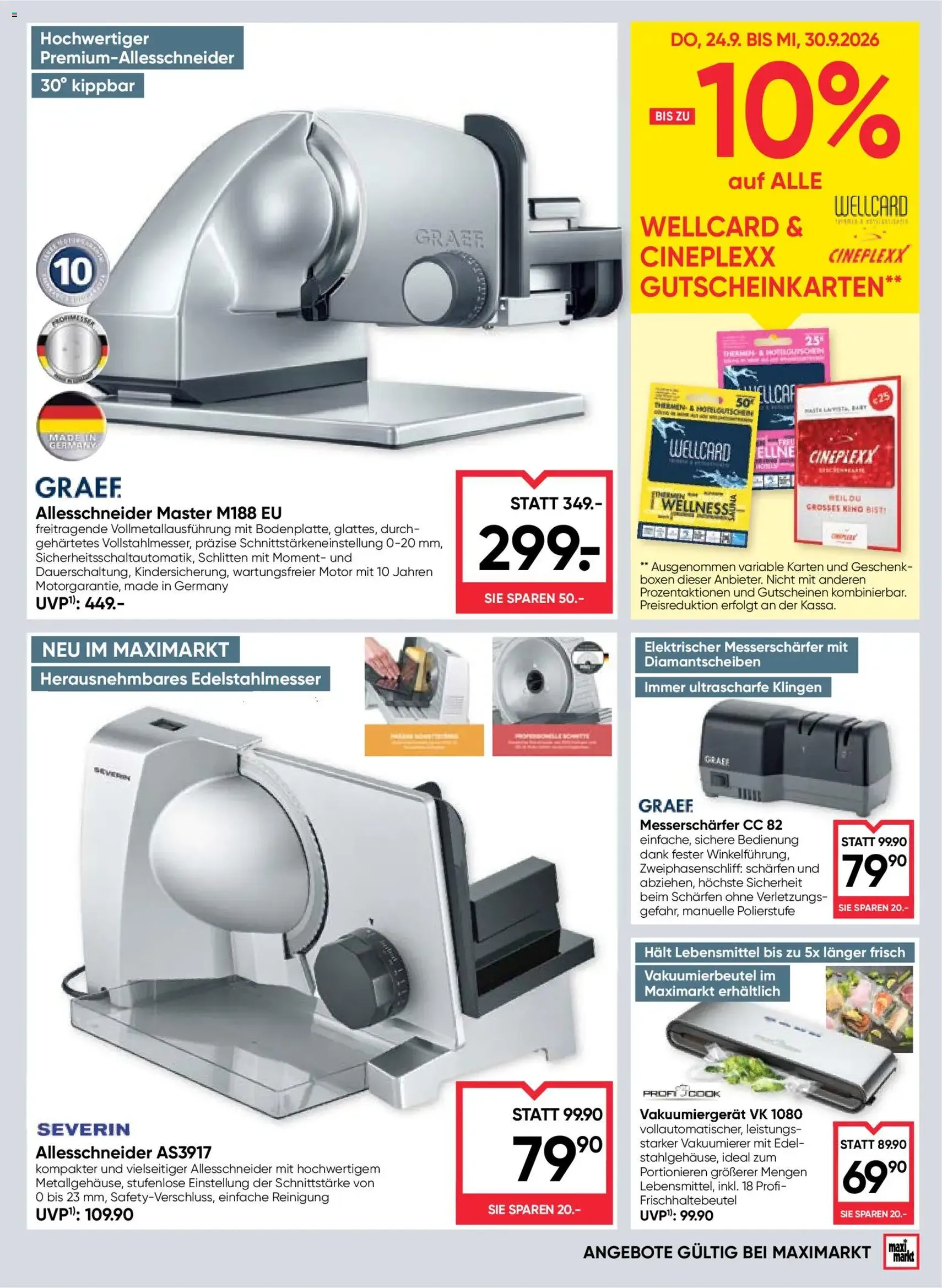 Maximarkt Flugblatt - Gültiger Prospekt ab 24.09.2026, Seite 21 von insgesamt 28