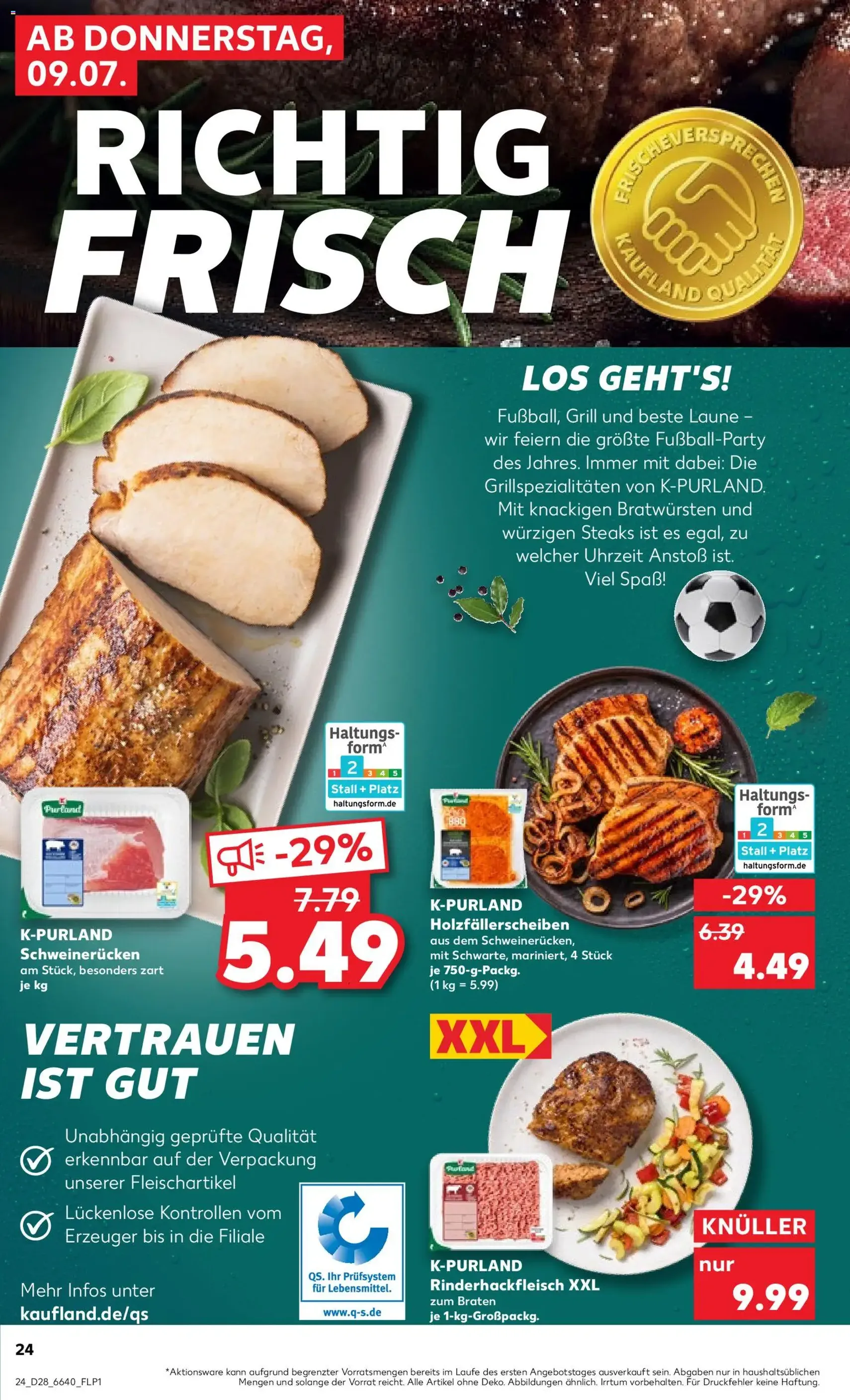 Kaufland Prospekt - Gültiger Prospekt ab 09.07.2026, Seite 24 von insgesamt 52