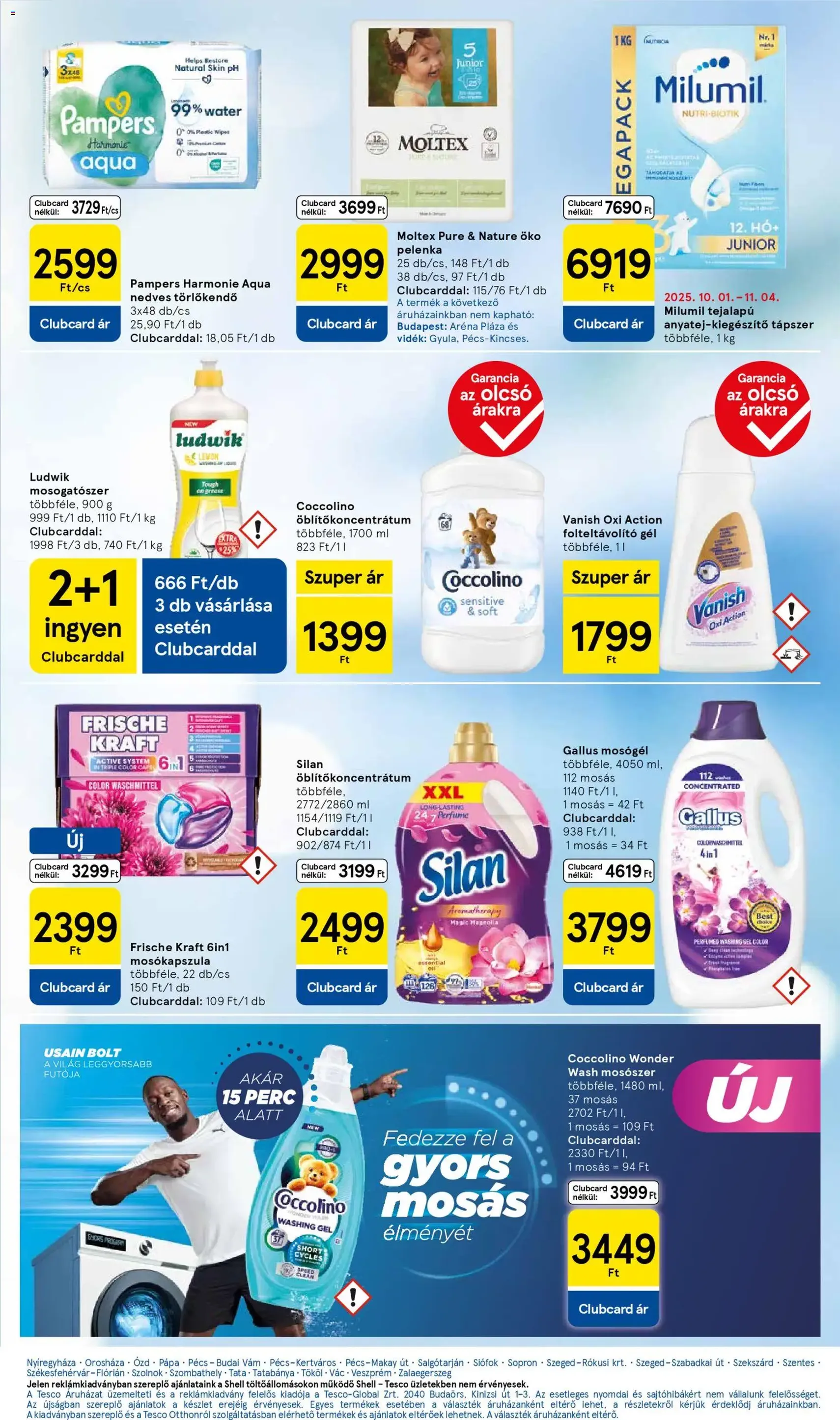 Tesco Hipermarket - Akciós újság - 2025.10.30. érvényes szórólap 27 oldal 32 oldalból Tesco Hipermarket - Akciós újság - 2025.10.30. érvényes szórólap 27 oldal 32 oldalból