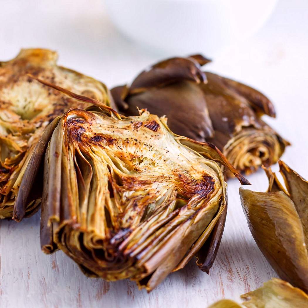 Carciofi arrostiti al forno