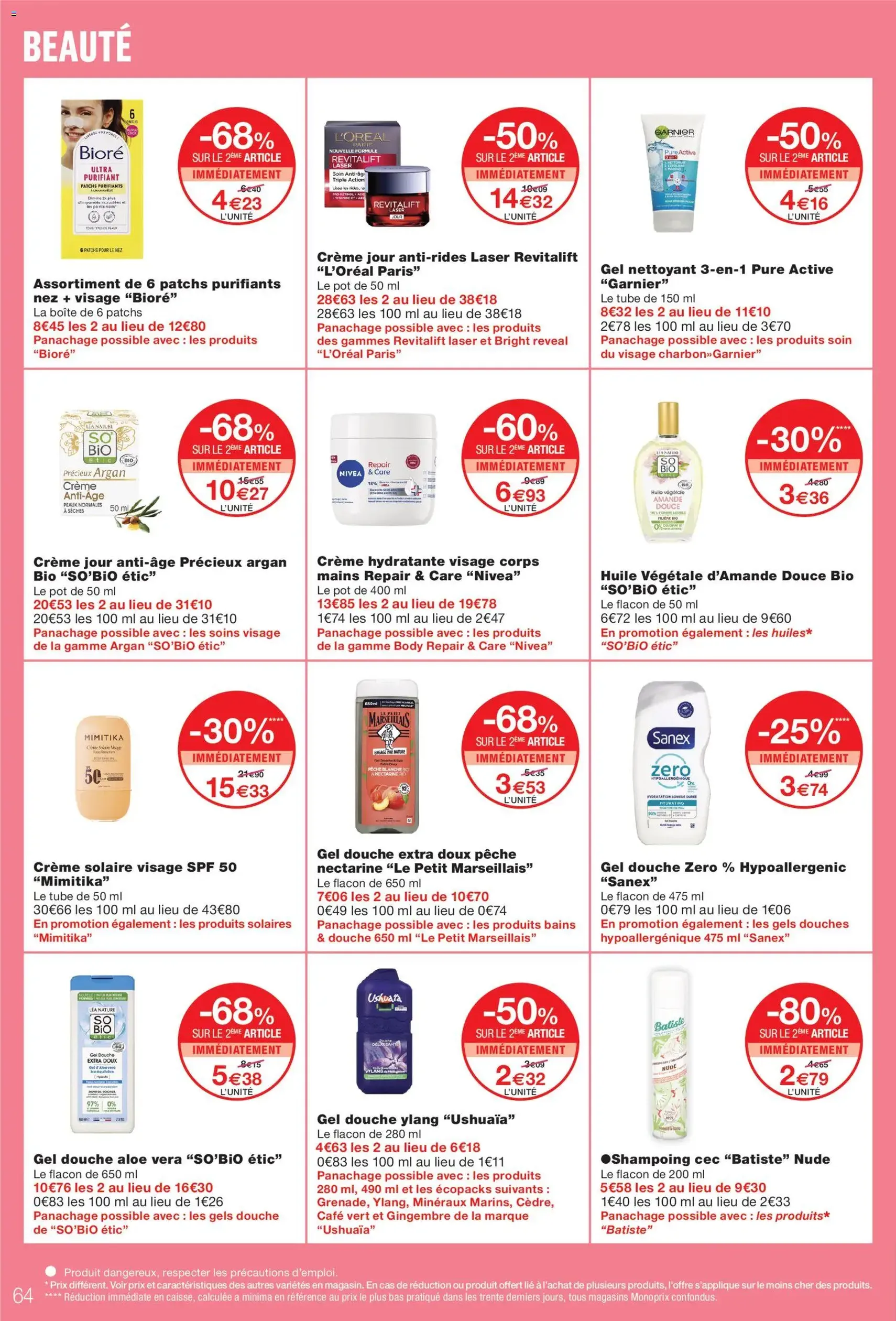 Monoprix catalogue - brochure valable à partir du 25/08/2026, page 64 sur 85