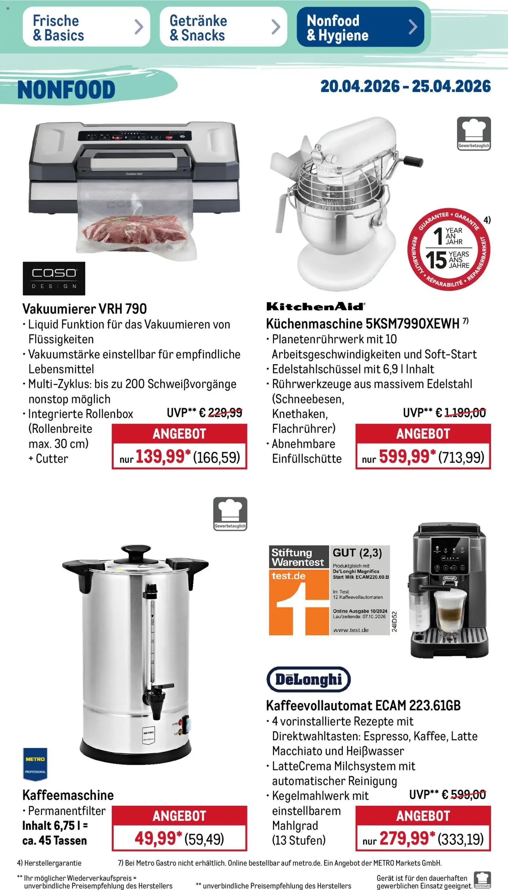 Metro Prospekt - Gültiger Prospekt ab 20.04.2026, Seite 50 von insgesamt 52