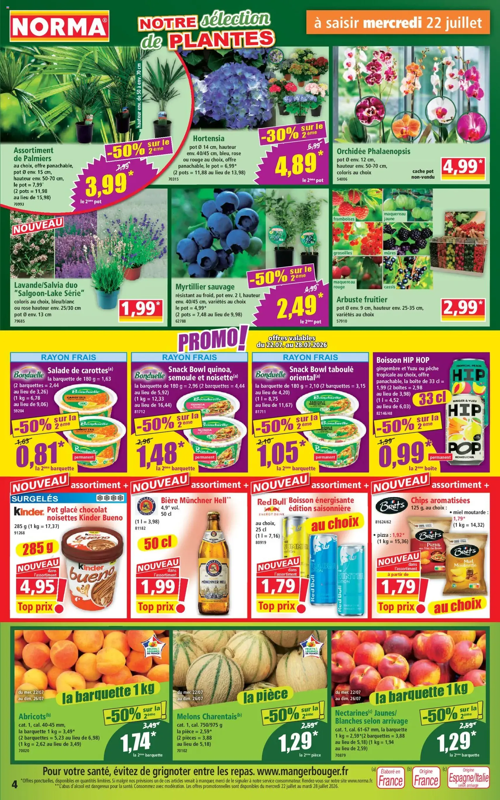 Norma catalogue - brochure valable à partir du 22/07/2026, page 4 sur 12