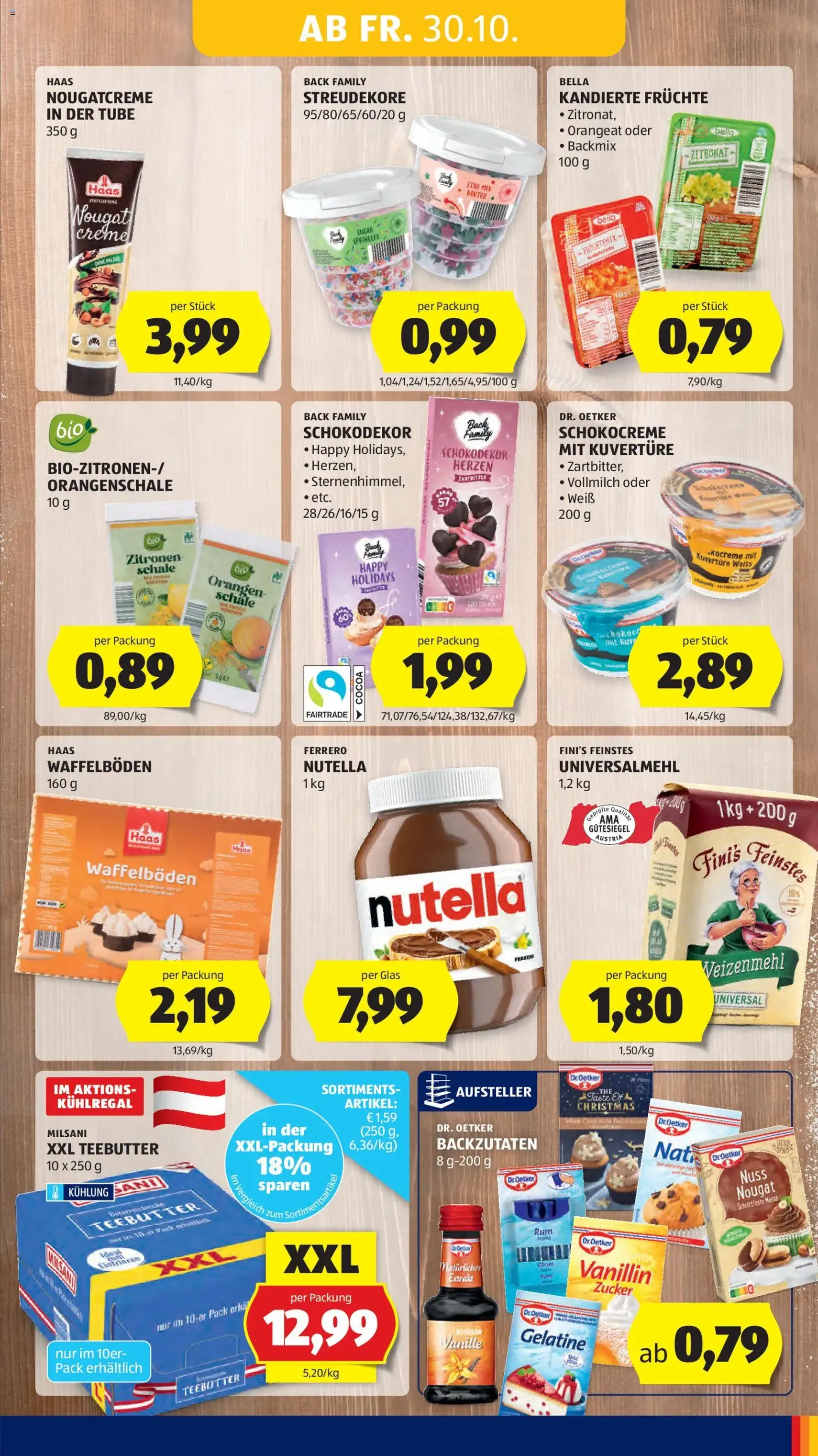 Hofer Flugblatt - Gültiger Prospekt ab 30.10.2026, Seite 21 von insgesamt 50