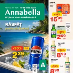 Annabella Catalog - previzualizare cataloage valabilă începând cu 16.07.2026
