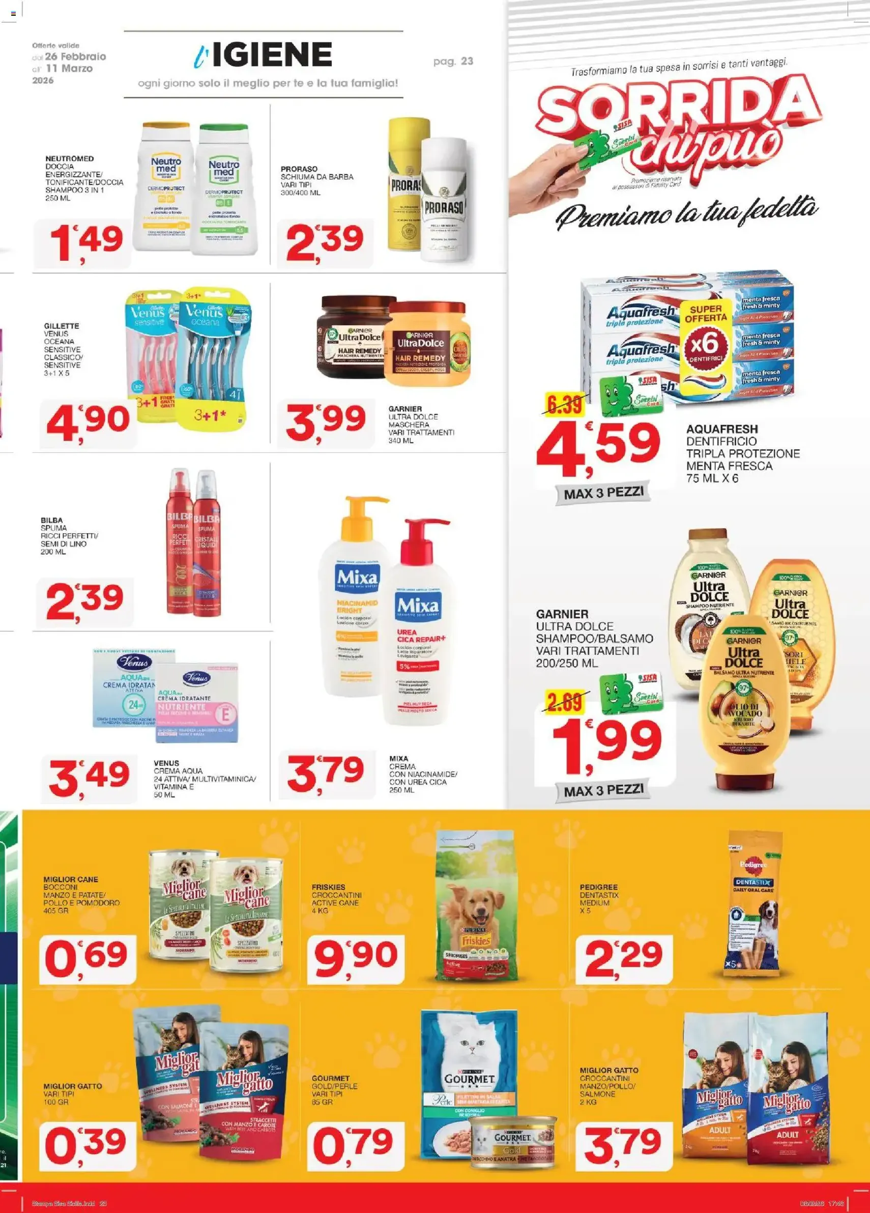 Volantino SISA - volantino valido dal 26/02/2026 pagina 23 di 24