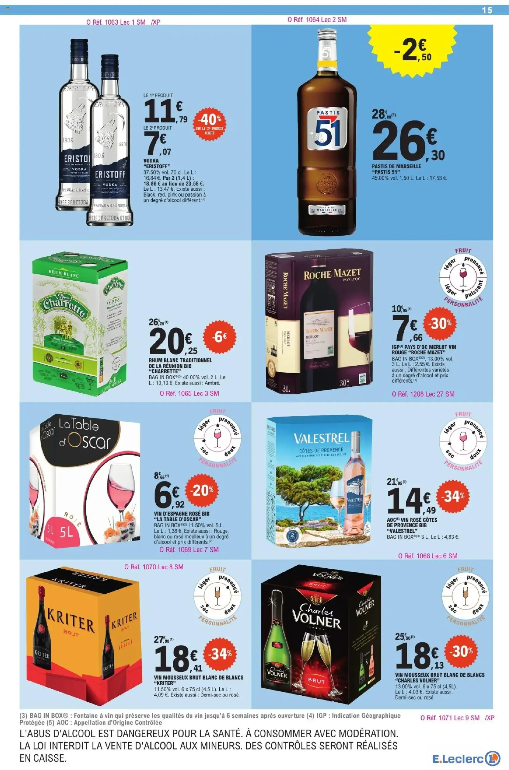 E.Leclerc catalogue de la semaine 23 - brochure valable à partir du 02/06/2026, page 15 sur 20