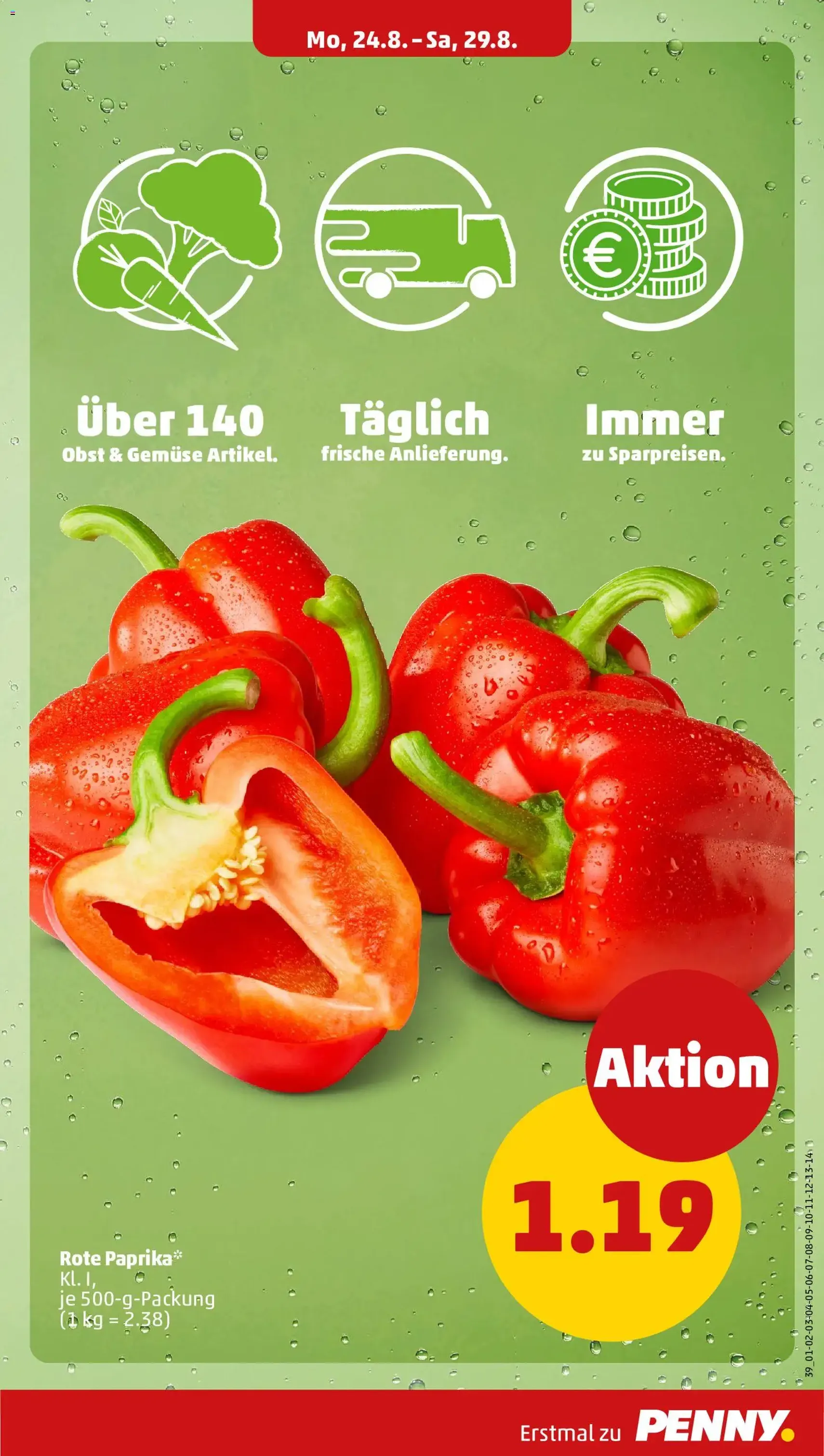 Penny Prospekt - Gültiger Prospekt ab 24.08.2026, Seite 5 von insgesamt 40