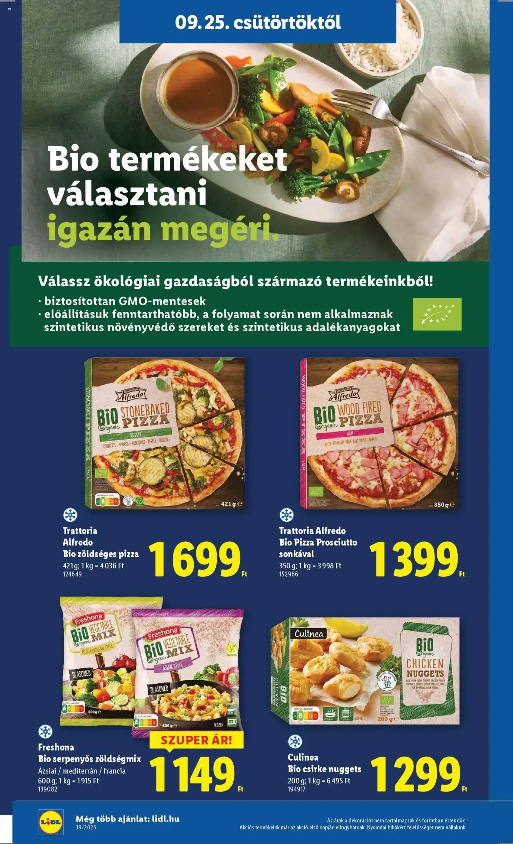 Lidl Akciós újság - 2025.09.25. érvényes szórólap 24 oldal 68 oldalból Lidl Akciós újság - 2025.09.25. érvényes szórólap 24 oldal 68 oldalból