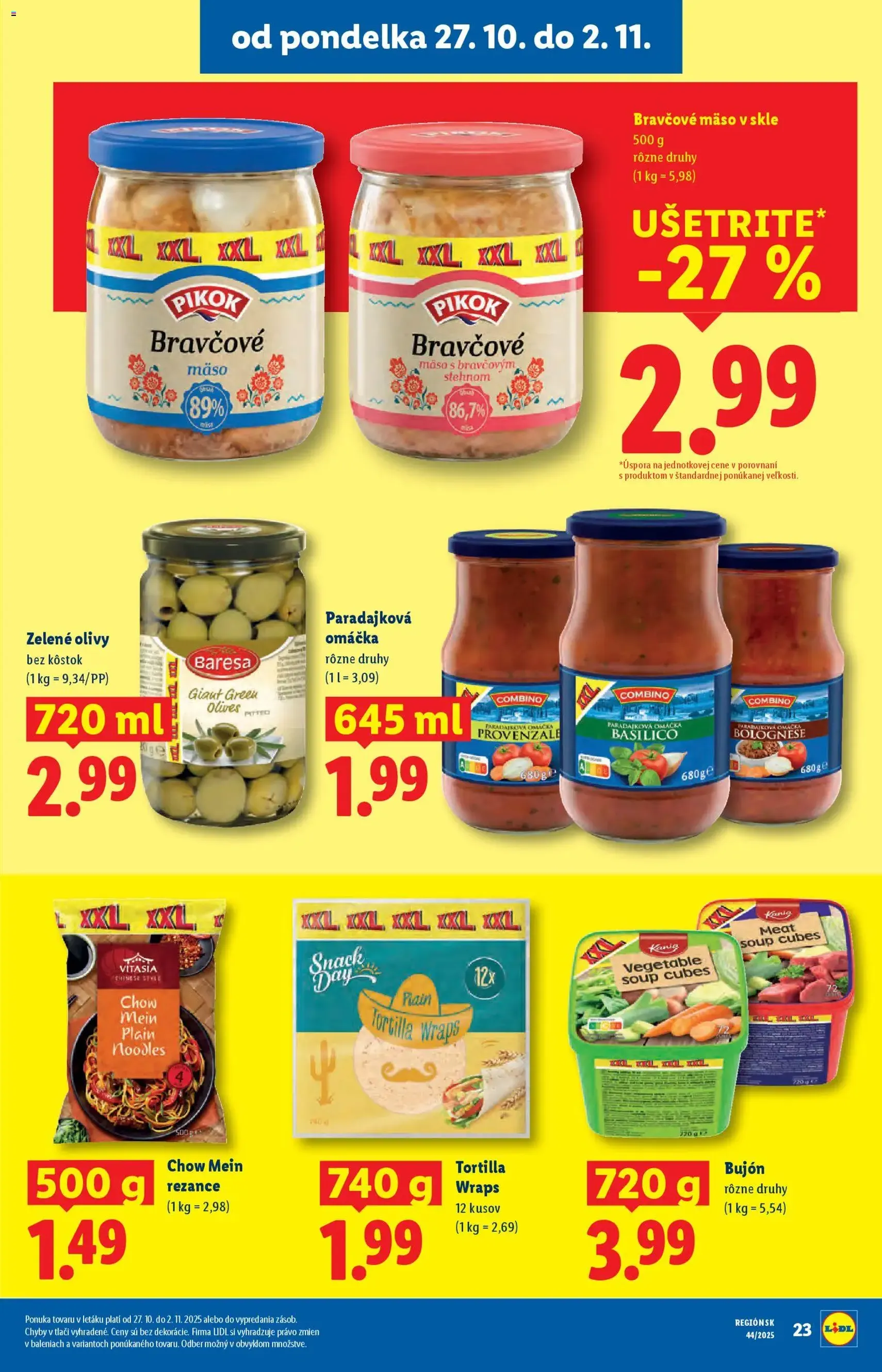 Lidl leták - platný leták od 27.10.2025 strana 27 z 96 Lidl leták - platný leták od 27.10.2025 strana 27 z 96