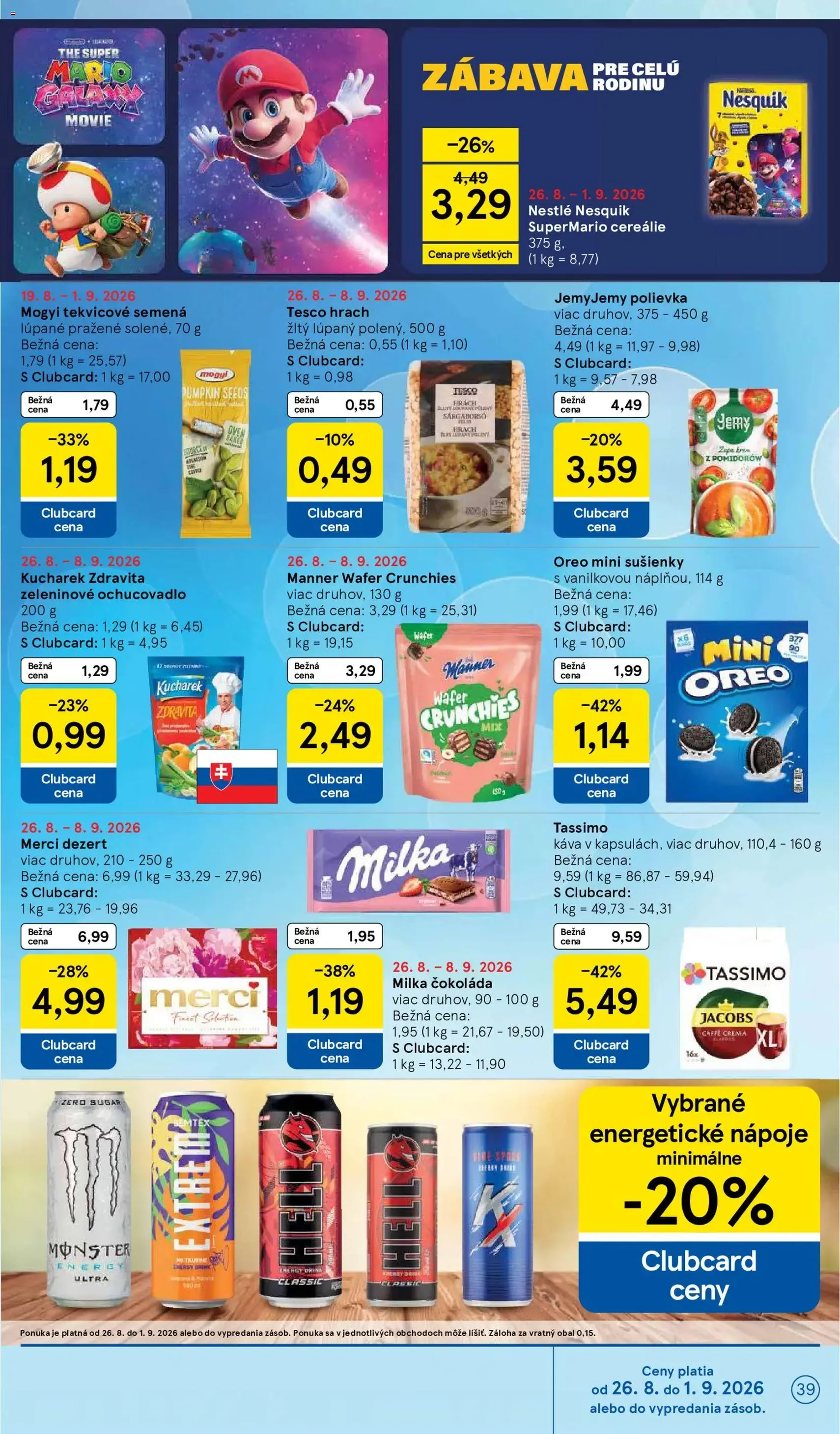 Tesco Hypermarket - leták - platný leták od 26.08.2026 strana 39 z 58