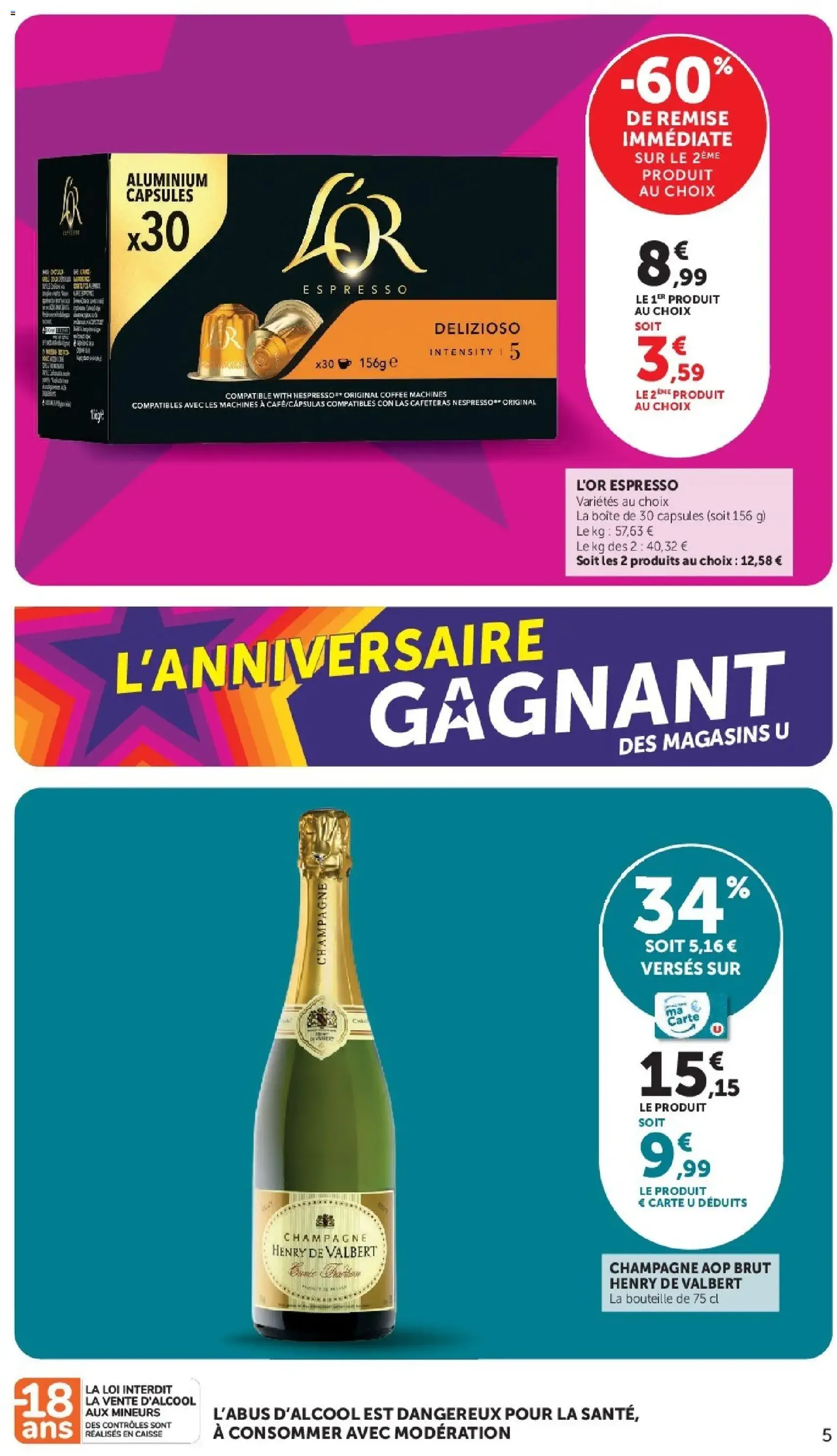 U Express catalogue - brochure valable à partir du 22/09/2026, page 5 sur 20