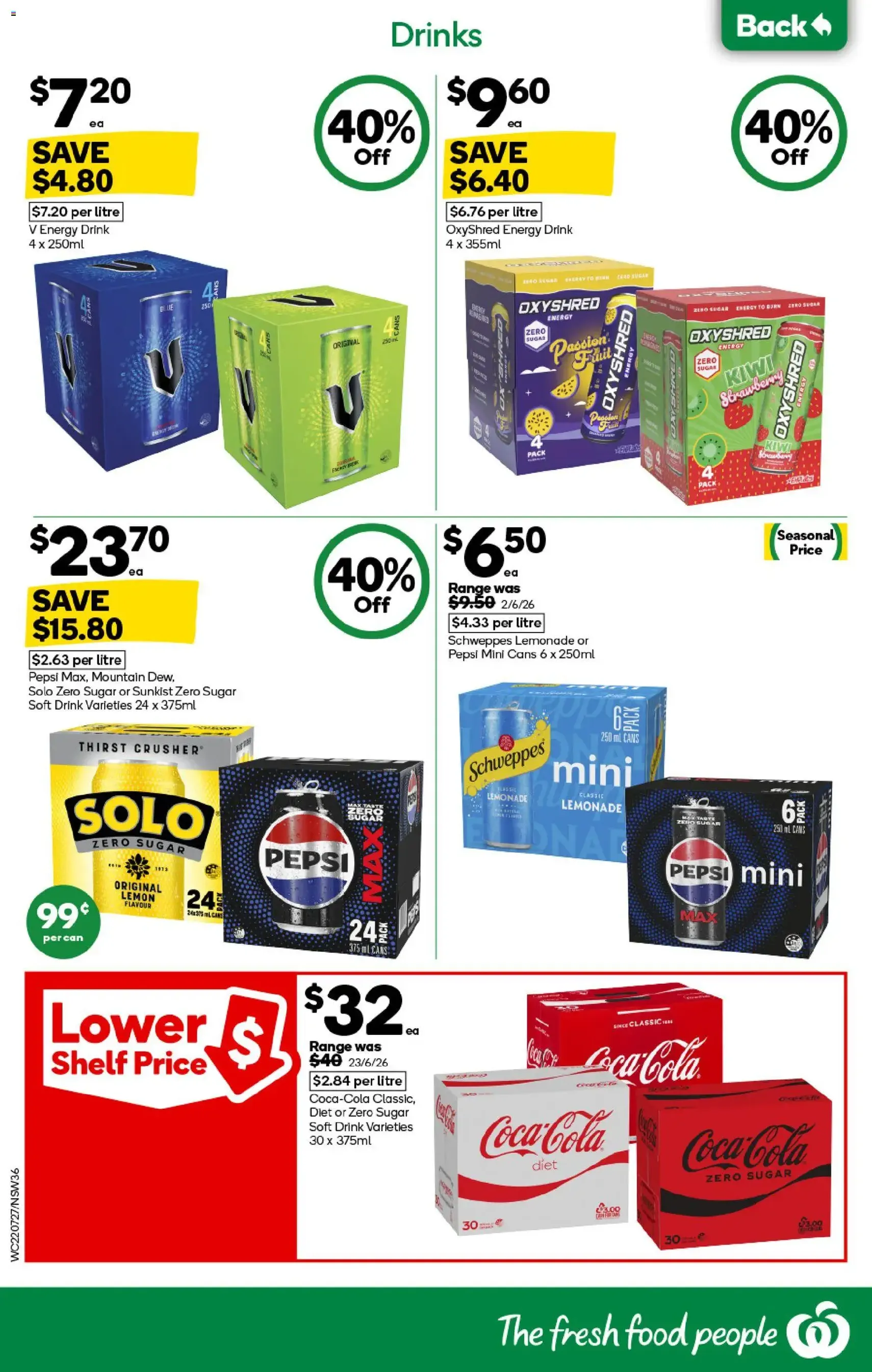 Woolworths catalogue - valid flyer from 22/07/2026, page 36 of 48