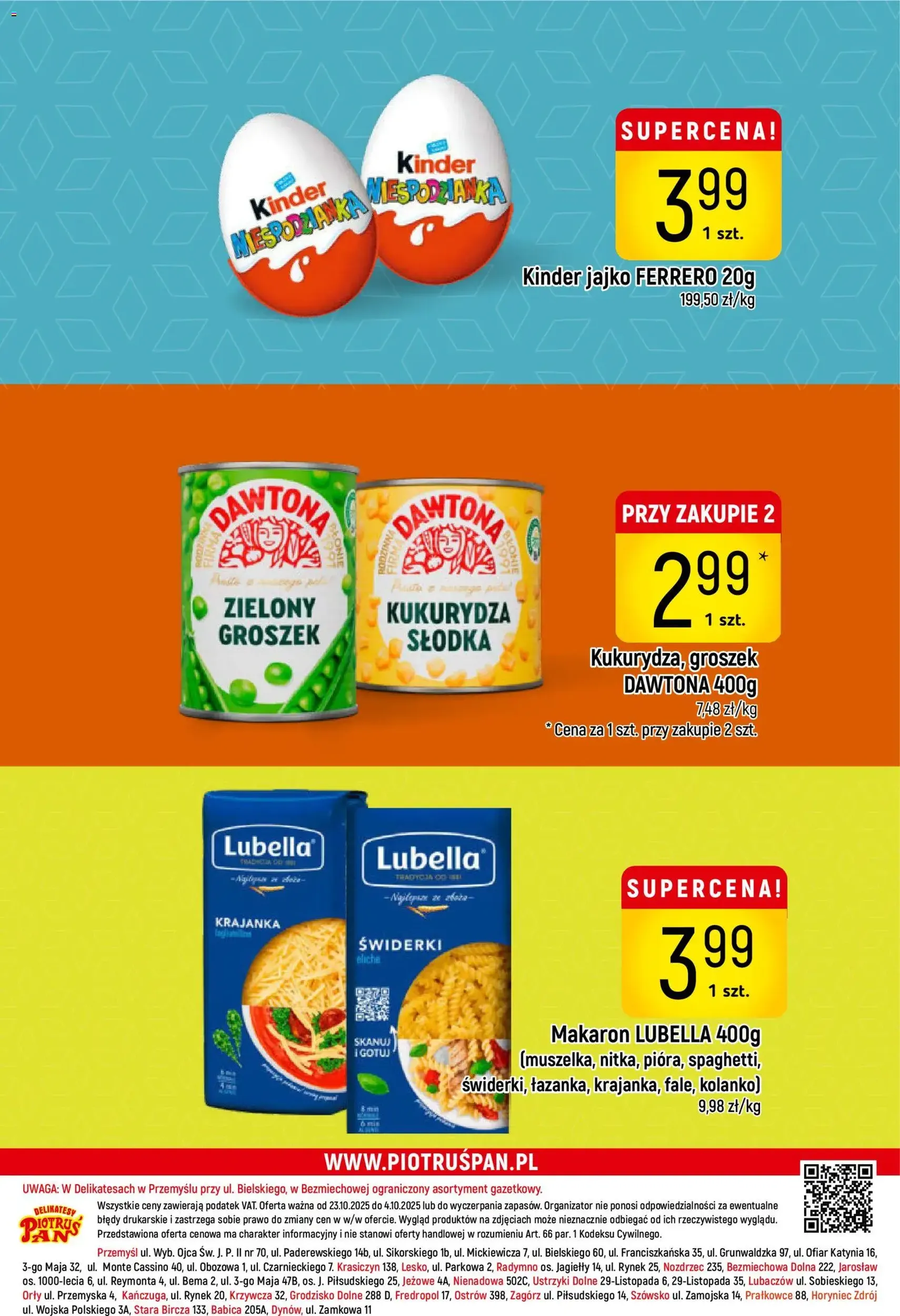 Piotruś Pan Gazetka - ważny gazetka od 23.10.2025 strona 28 z 28 Piotruś Pan Gazetka - ważny gazetka od 23.10.2025 strona 28 z 28