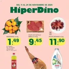 Vista previa del folleto HiperDino folleto válido desde 11/11/2025