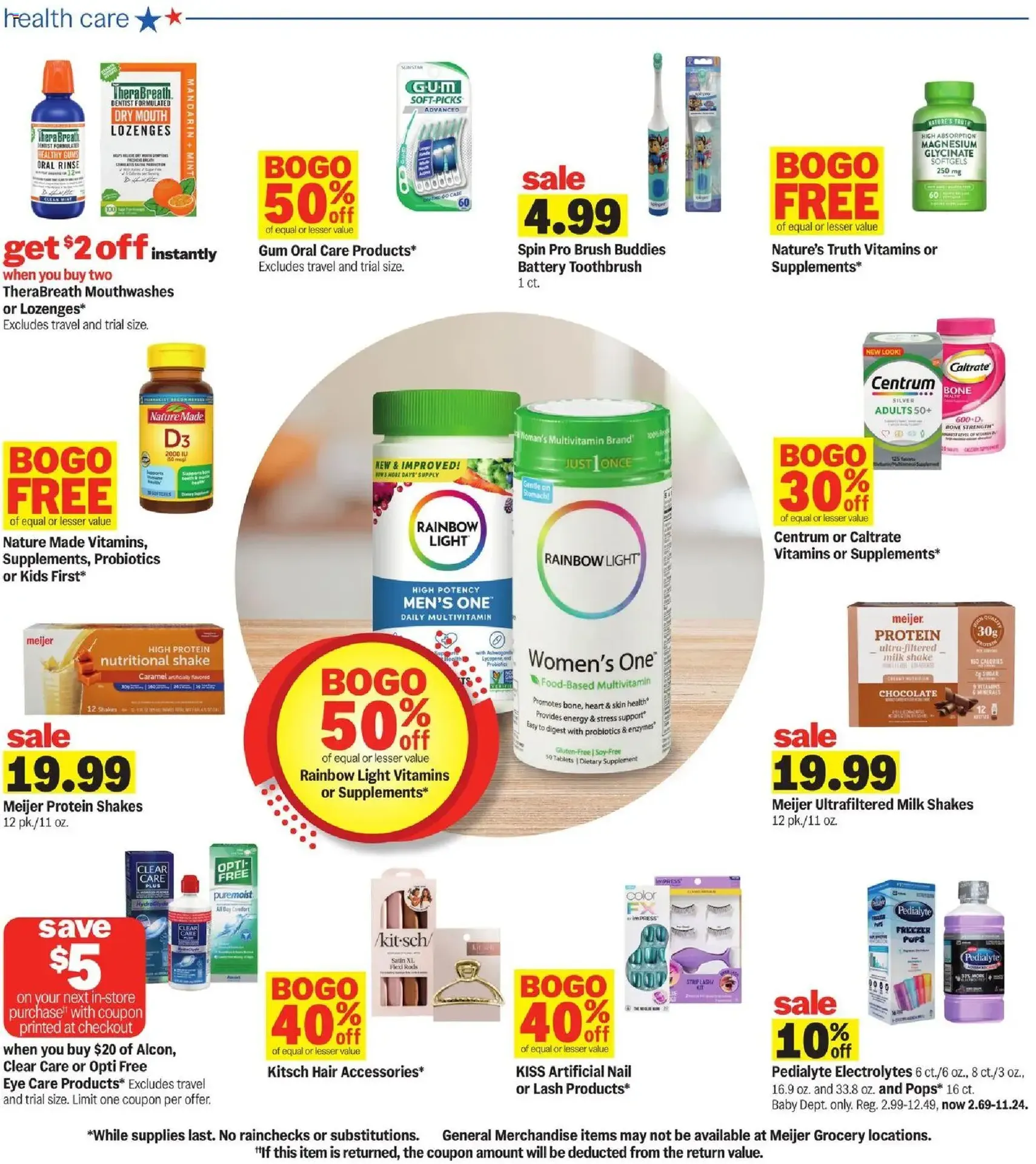 Meijer Weekly Ad - valid flyer from 07/29/2026, page 32 of 42