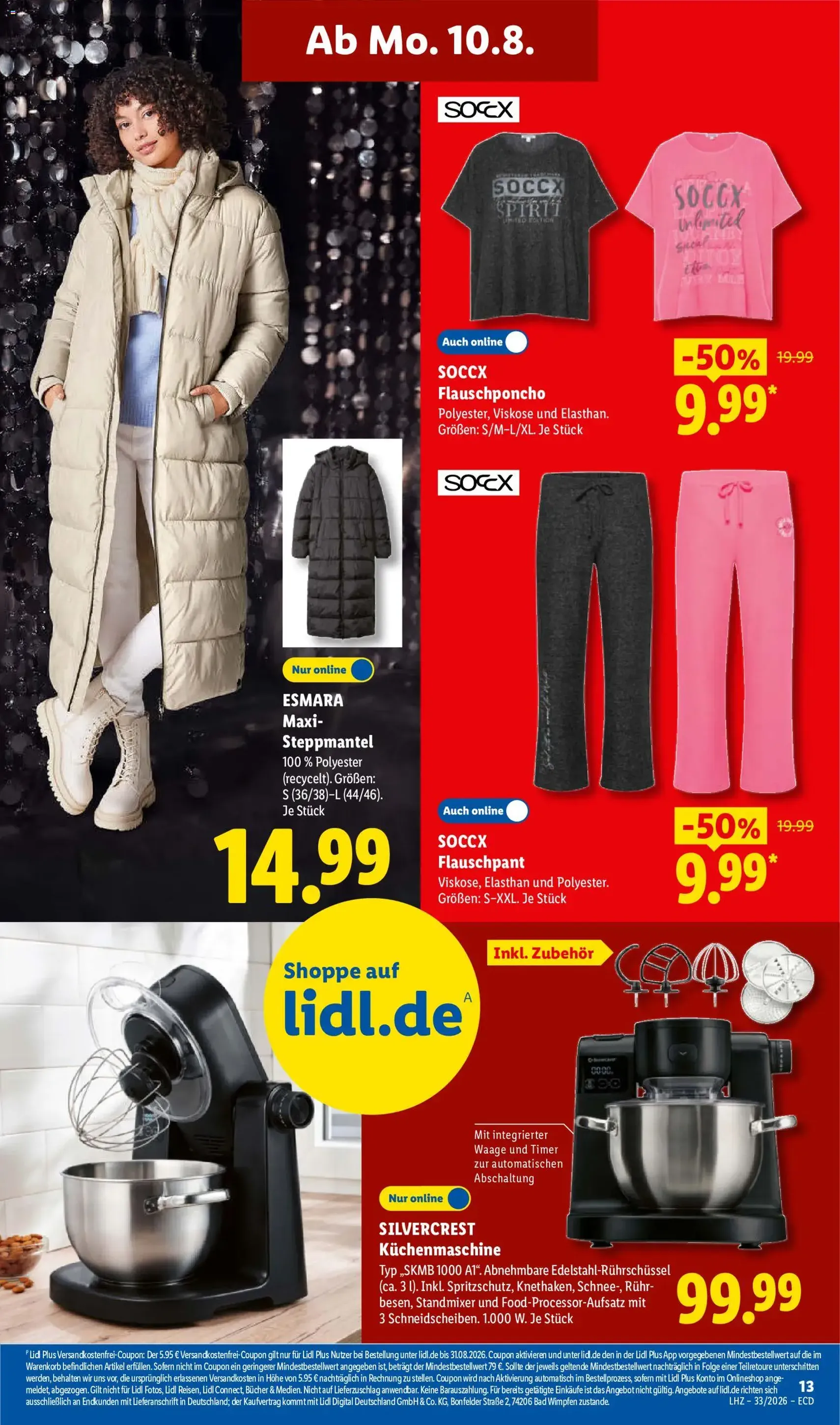Lidl Prospekt - Gültiger Prospekt ab 10.08.2026, Seite 29 von insgesamt 73