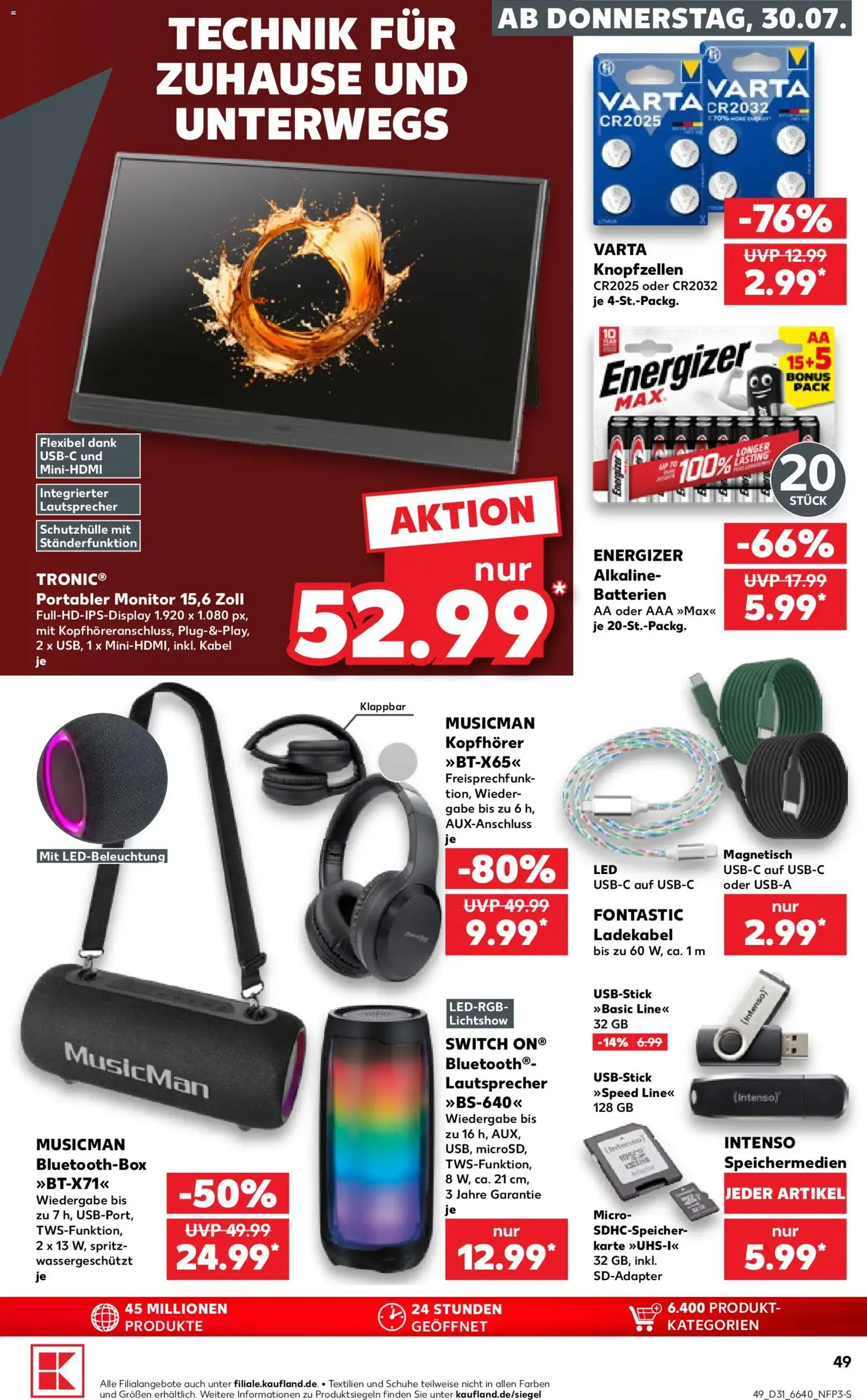 Kaufland DE -DE Folder - geldige folder vanaf 30-07-2026 pagina 47 van 66