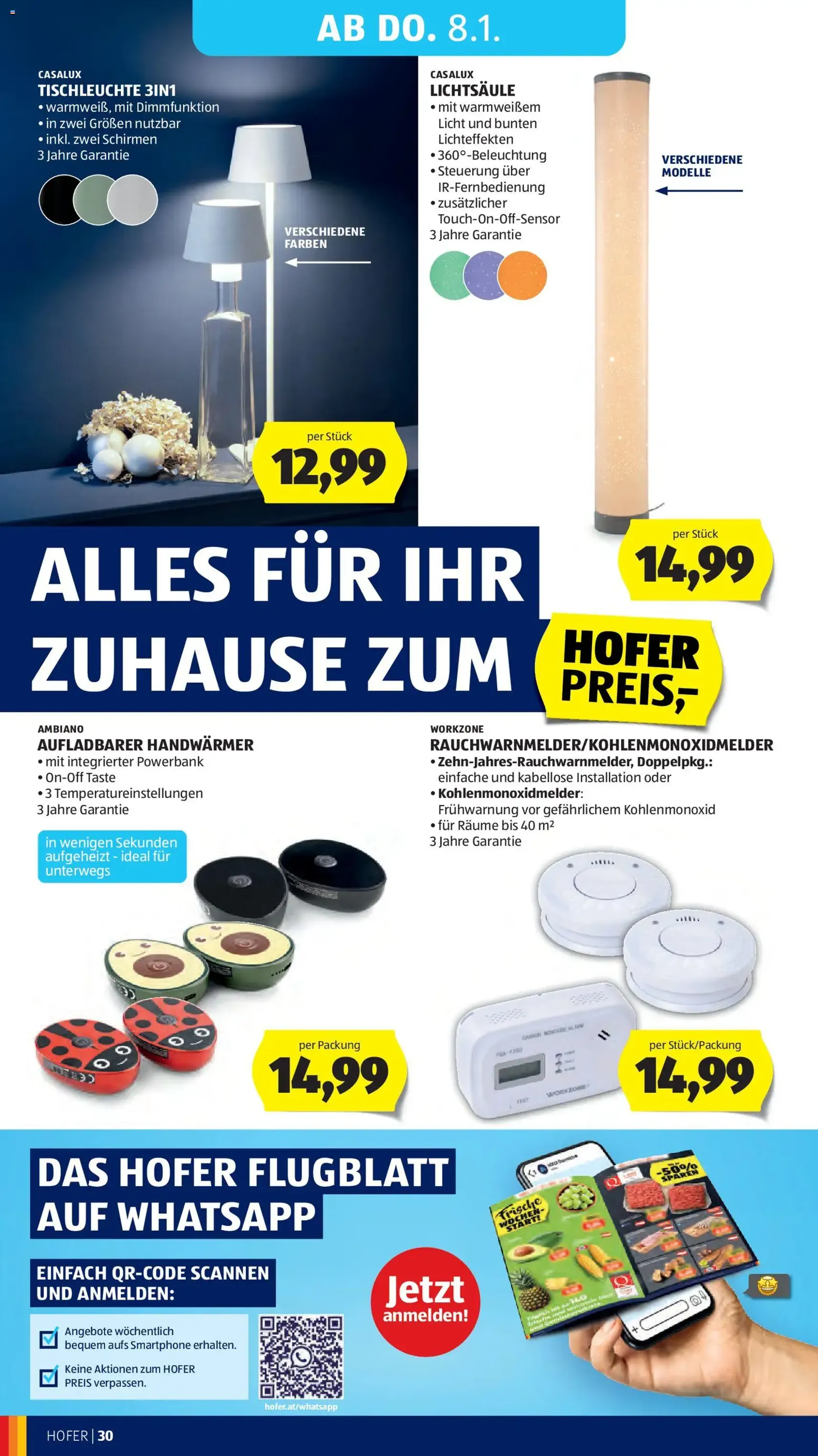 Hofer Flugblatt - Gültiger Prospekt ab 02.01.2026, Seite 34 von insgesamt 45