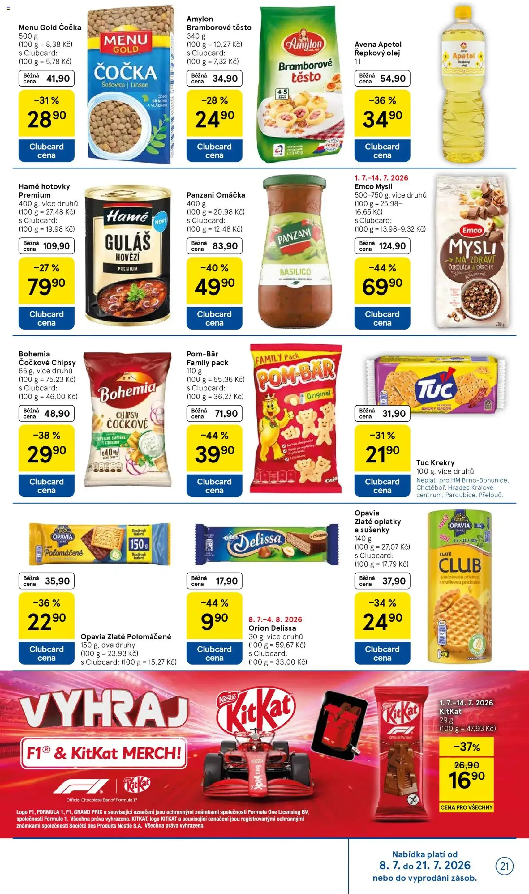 Tesco leták - Hypermarket - platný leták od 08.07.2026 strana 21 z 36