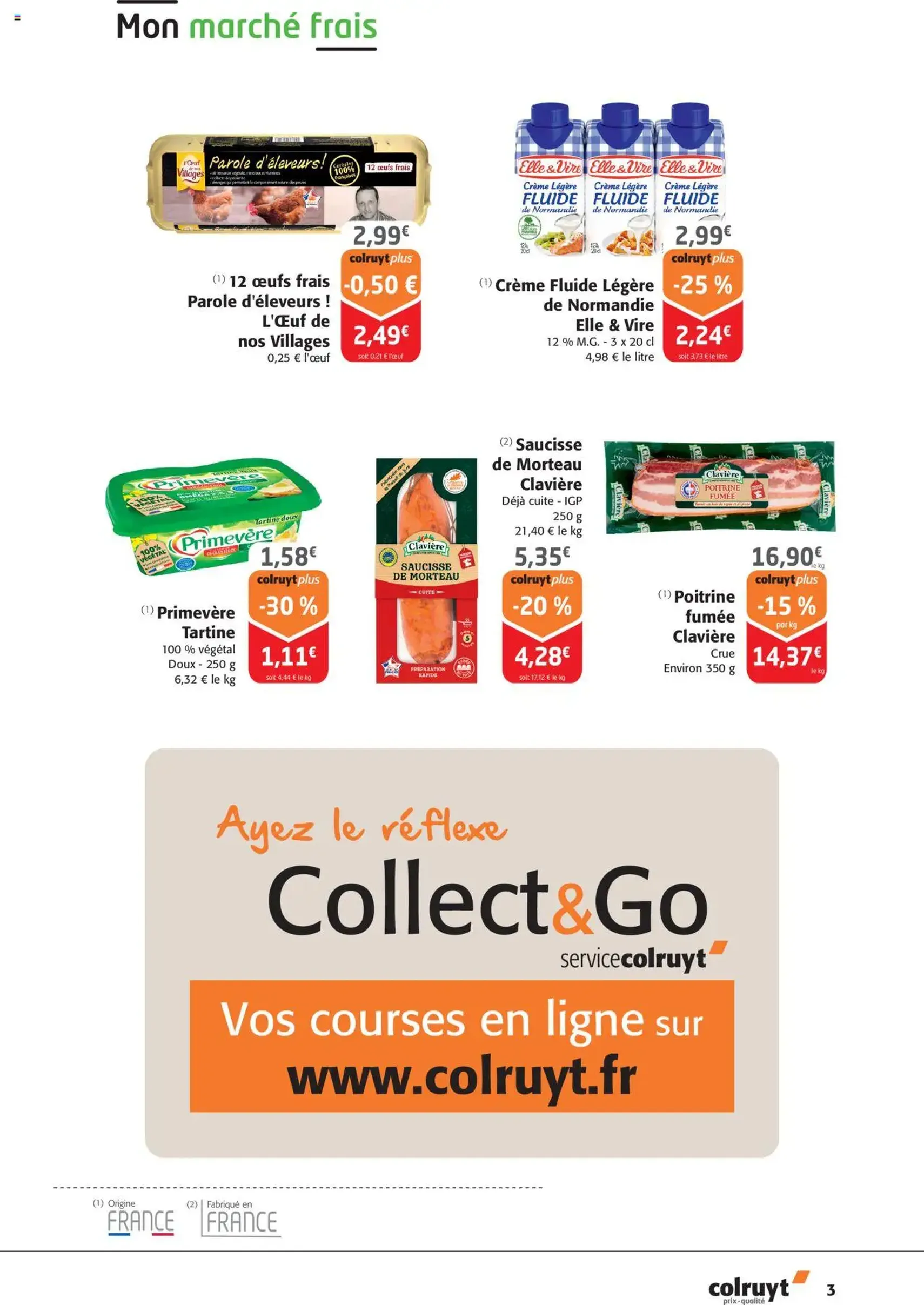 Colruyt catalogue - brochure valable à partir du 10/09/2025, page 3 sur 17 Colruyt catalogue - brochure valable à partir du 10/09/2025, page 3 sur 17