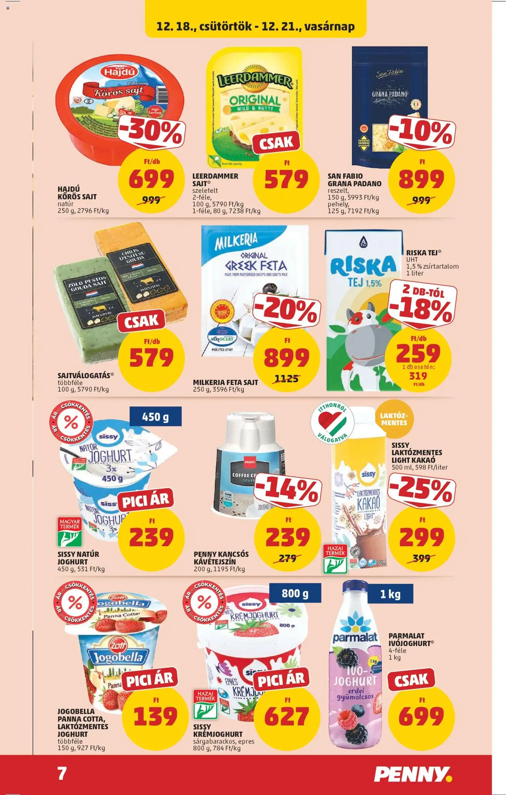 PENNY Akciós újság - 2025.12.18. érvényes szórólap 9 oldal 47 oldalból