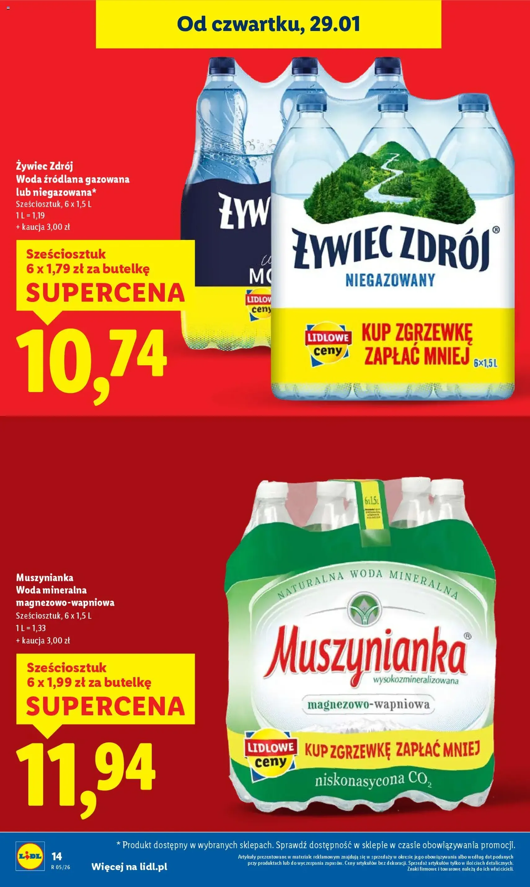Lidl Gazetka - ważny gazetka od 29.01.2026 strona 14 z 63