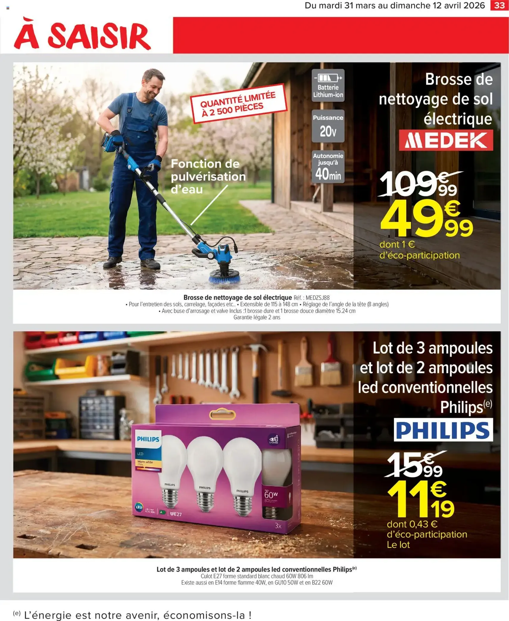 Carrefour Market catalogue semaine 14 - brochure valable à partir du 31/03/2026, page 35 sur 38